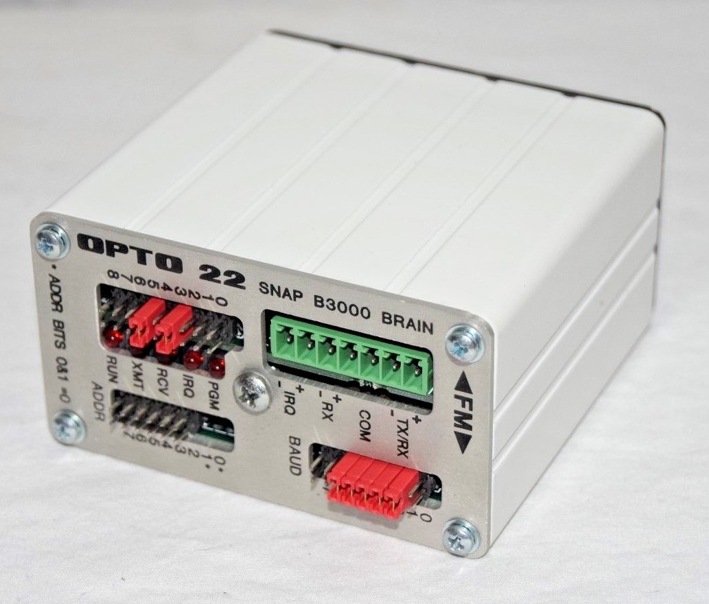 Opto 22 B3000 SNAP Analog and Digital Brain | mistic / Optomux Protocol