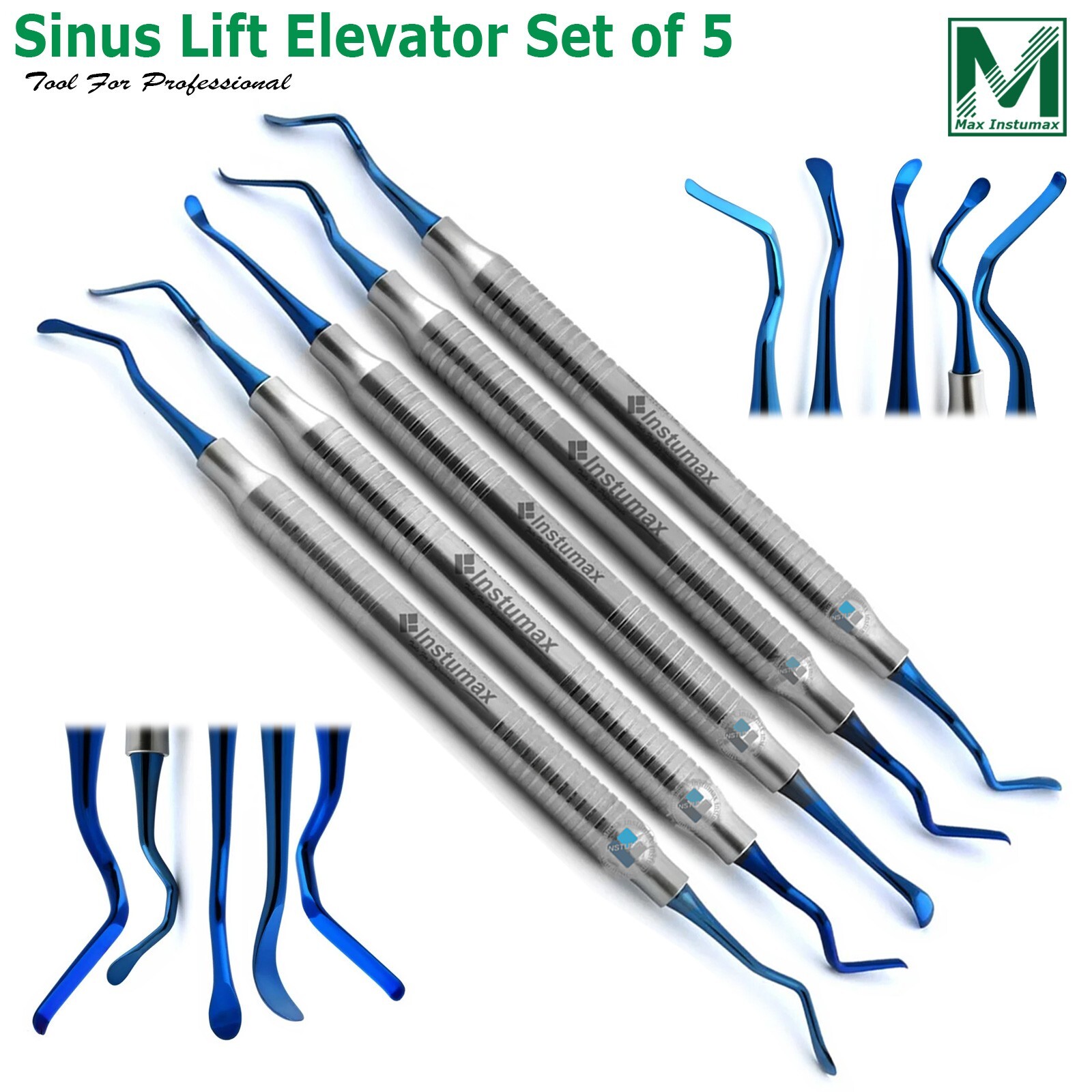 Vista Tunneling Procedure Mauri Perio Kit Dental Implant Surgical Instruments