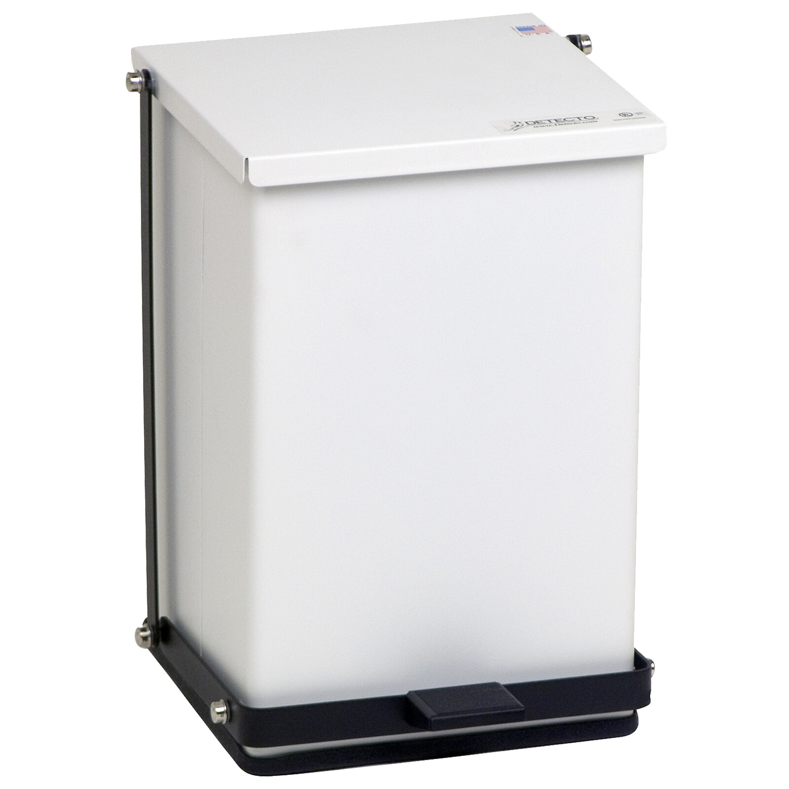 Detecto P24 6 Gallon Step On Trash Can