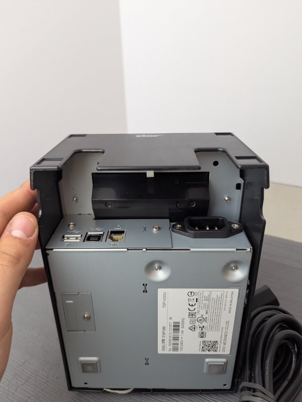 STAR TSP 100iii Futureprint Receipt Printer | TSP143IIILAN, POS System (Tested)