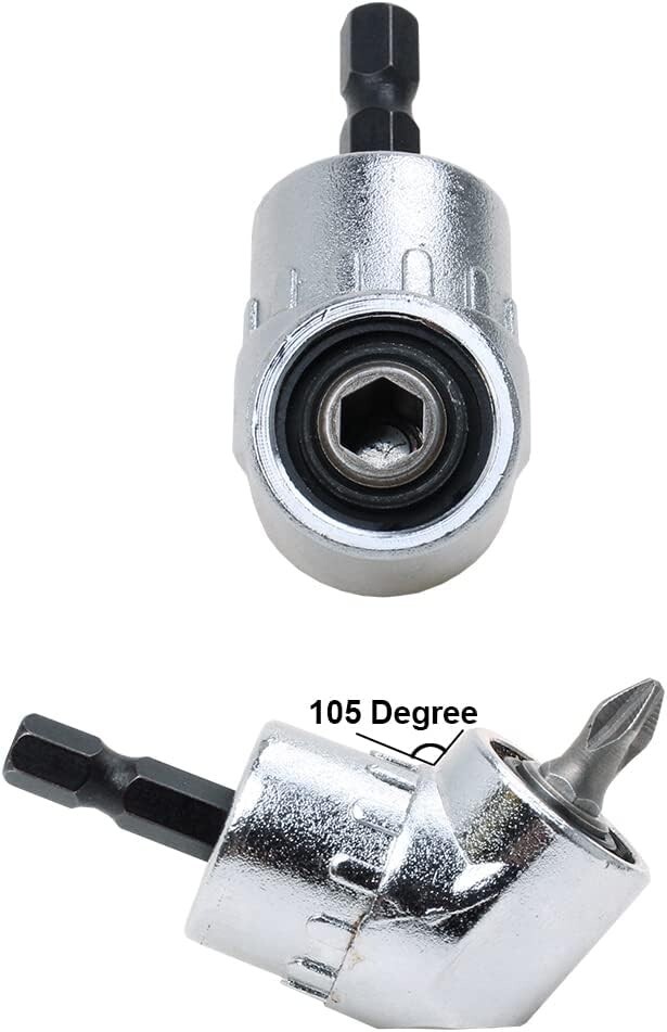 Right Angle Drill Driver 105 Degree Right Angle Drill Attachment Power Screwdriv