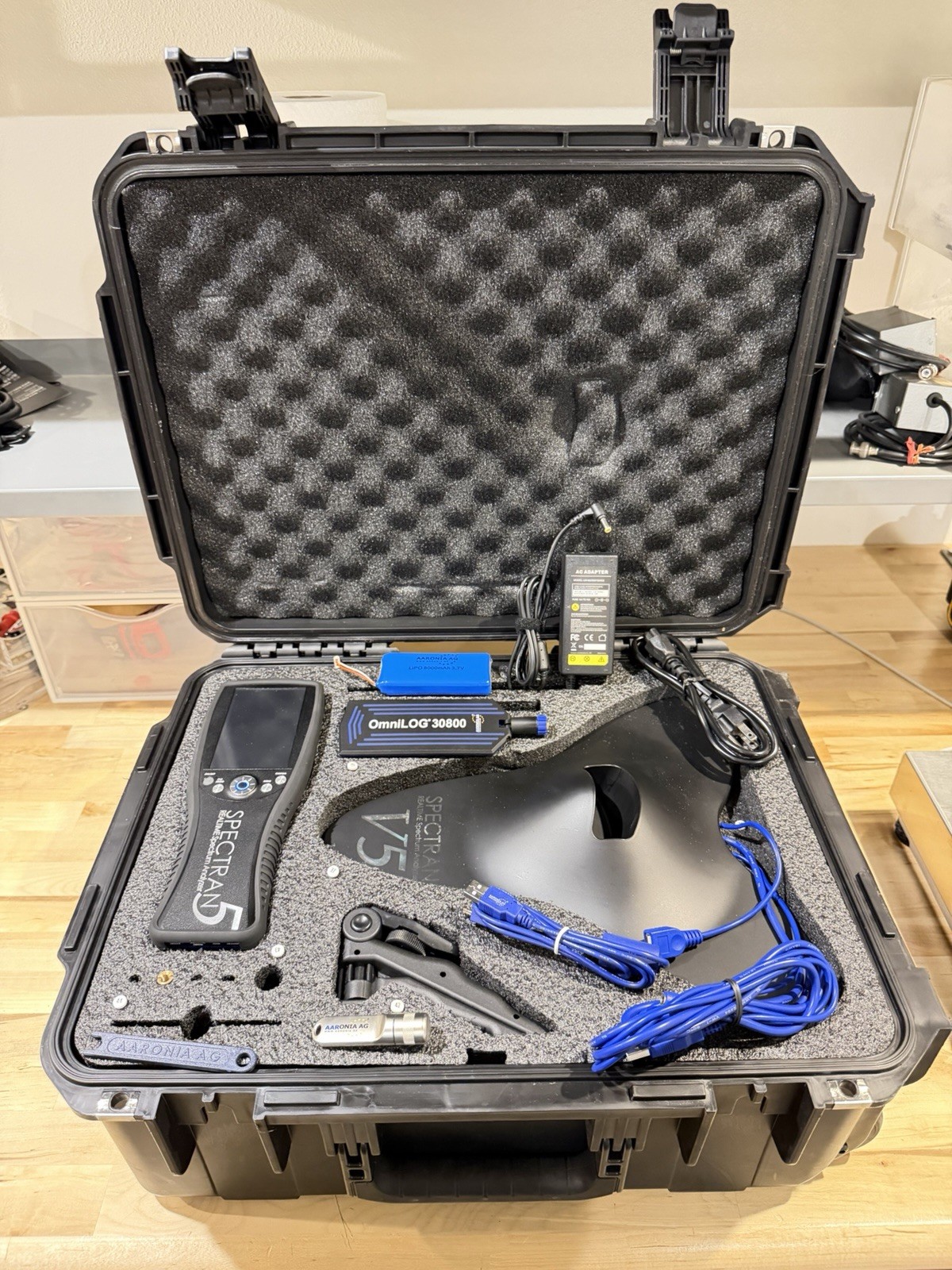 AARONIA SPECTRAN HF-80200 V5 REAL-TIME SPECTRUM ANALYZER (9KHZ-20GHZ) SHIPS FREE