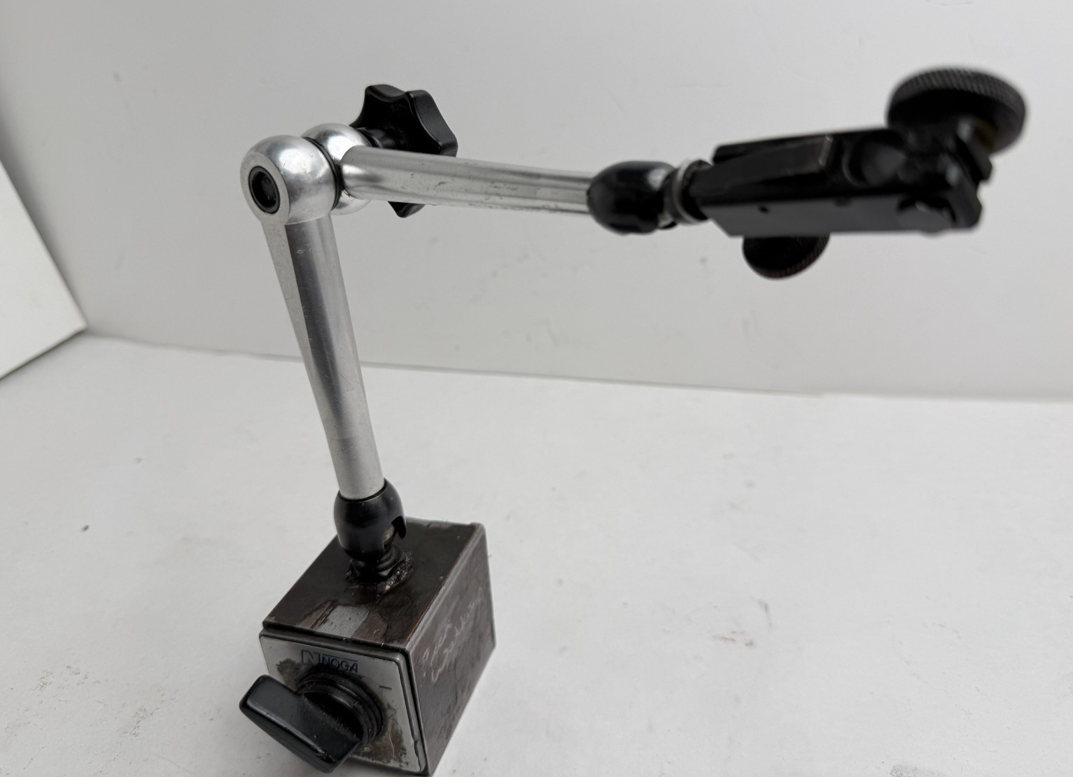 Noga Magnetic Base Dial Indicator Holder Stand, Adjustable Articulating Arm