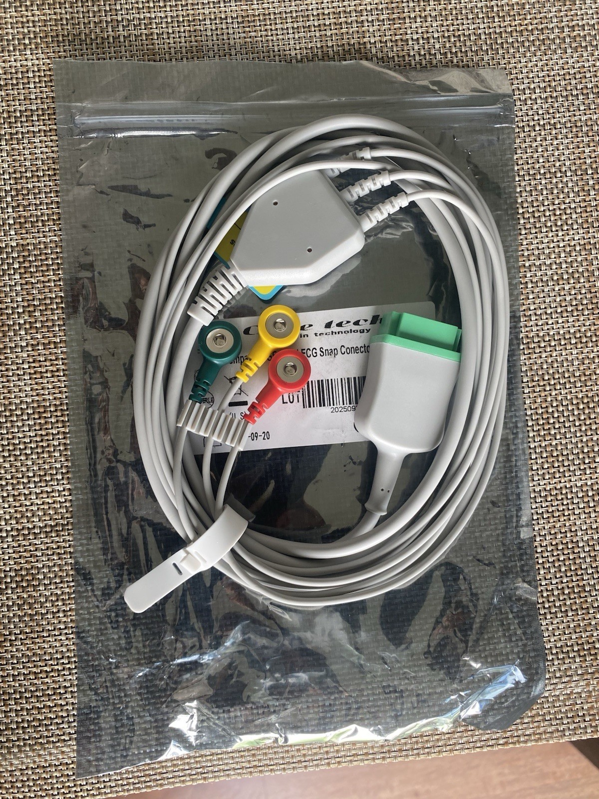 GE DASH 4000 Patient Monitor (with New compatible Leads ECG, NIBP, SPO2) Tested