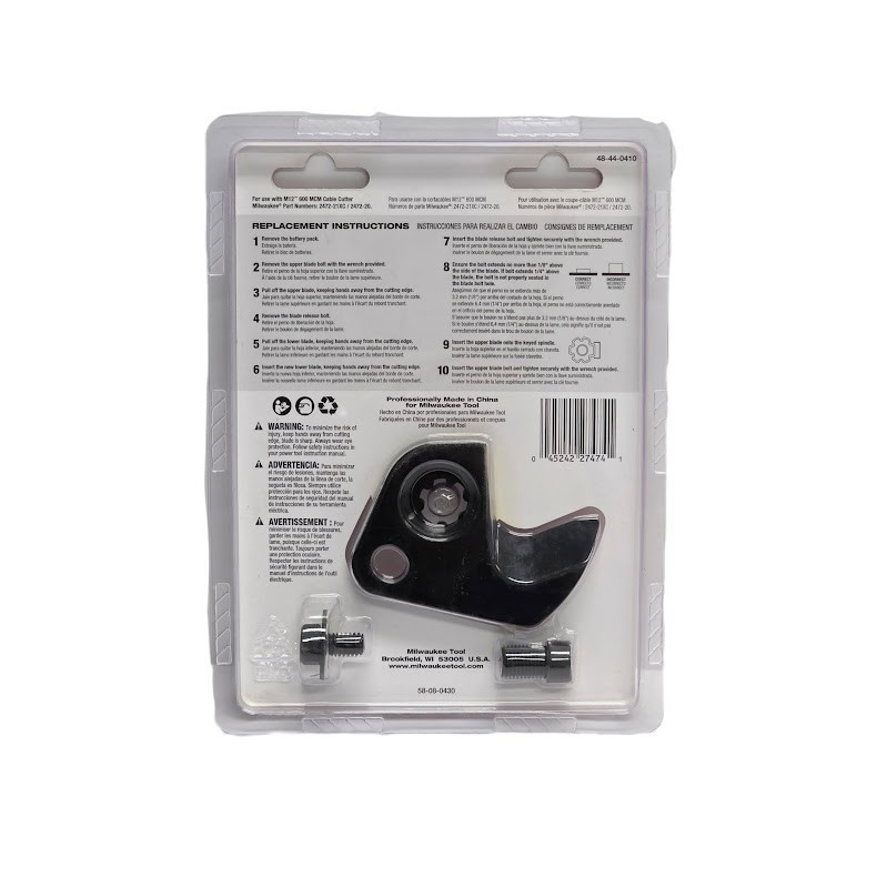 Milwaukee 48-44-0410 M12™ 600 MCM Cable Cutter Blade