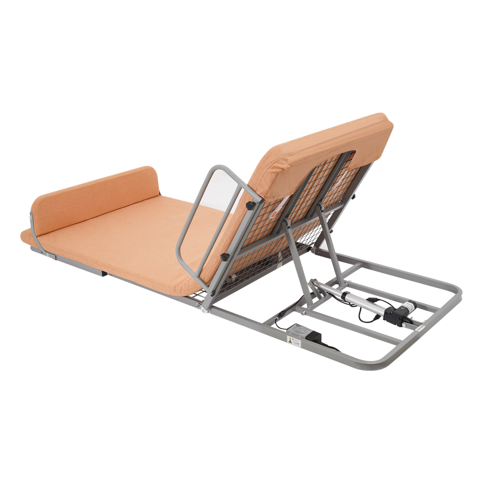 Electric Lifting Bed Backrest w/ Mattress Adjustable Back Rest Support Powered