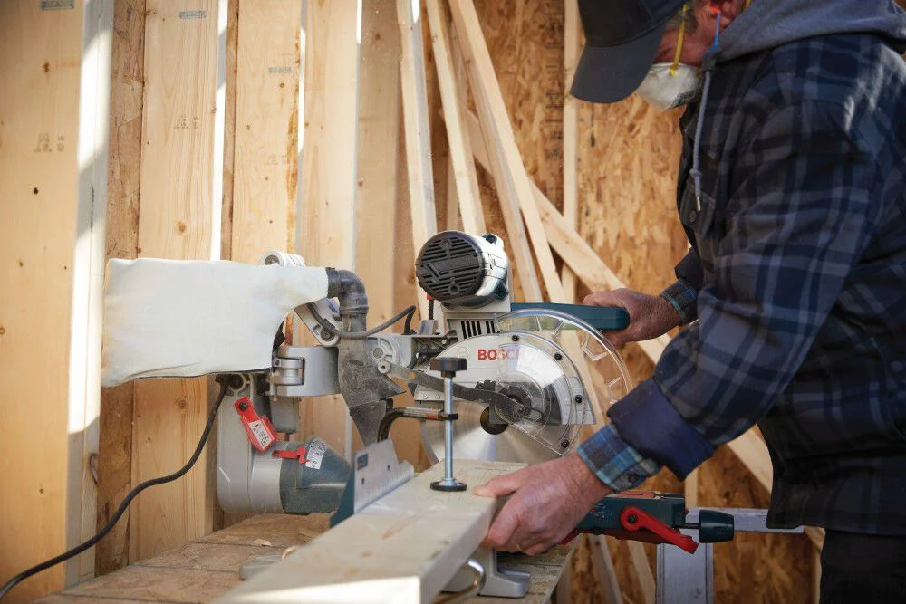 Bosch 10 Inch Dual-Bevel Glide Miter Saw, Refurbished
