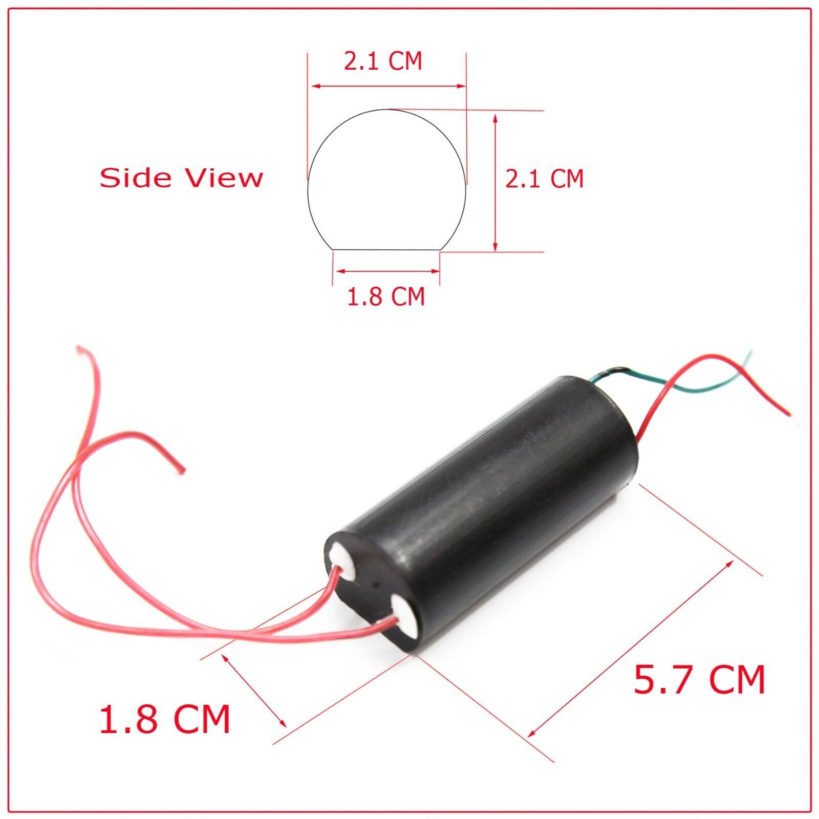 2Pcs DC 3v-6v to 400kV 400000V Boost Step-up Power Module High-voltage Generator