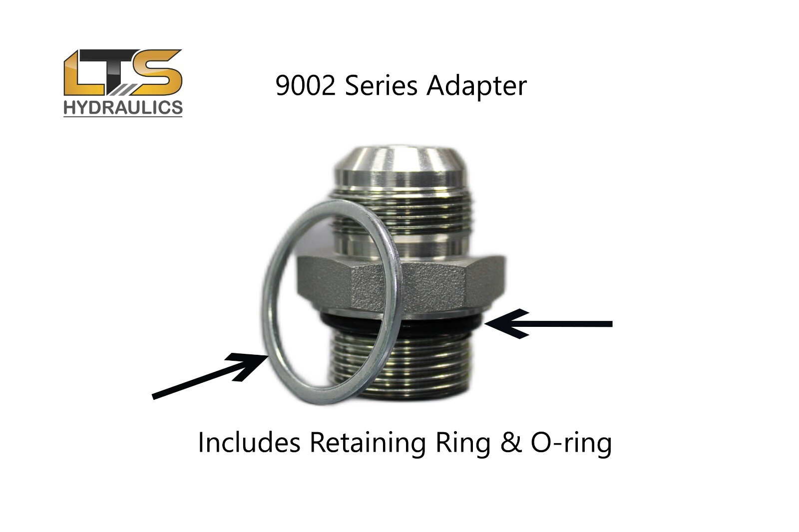 1/2″ Male JIC x 1/2″ Male BSPP British Parallel Pipe Straight Adapter 9002-08-08