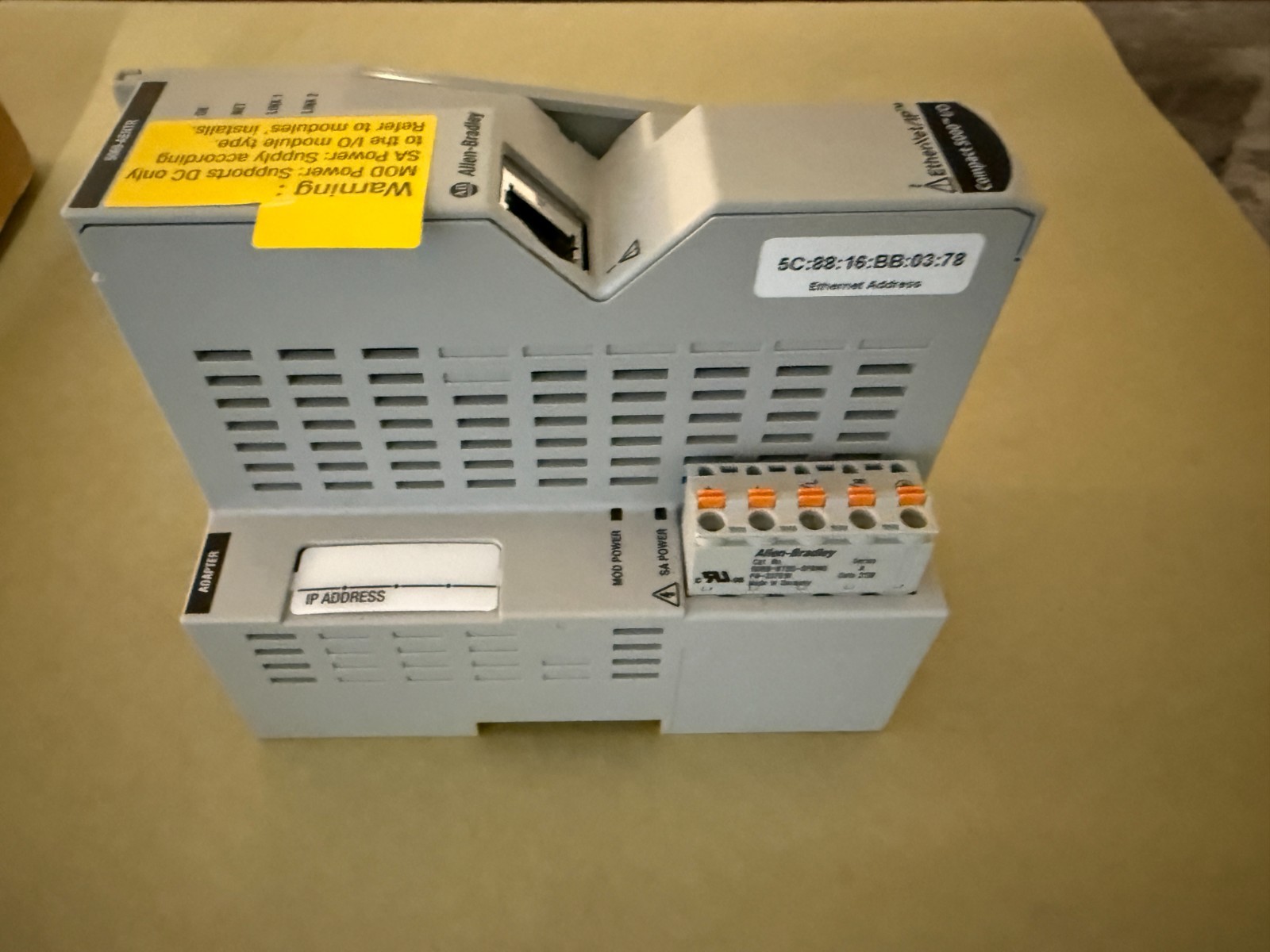New Allen Bradley 5069-AENTR Compact 5000 EtherNet/IP Adapter