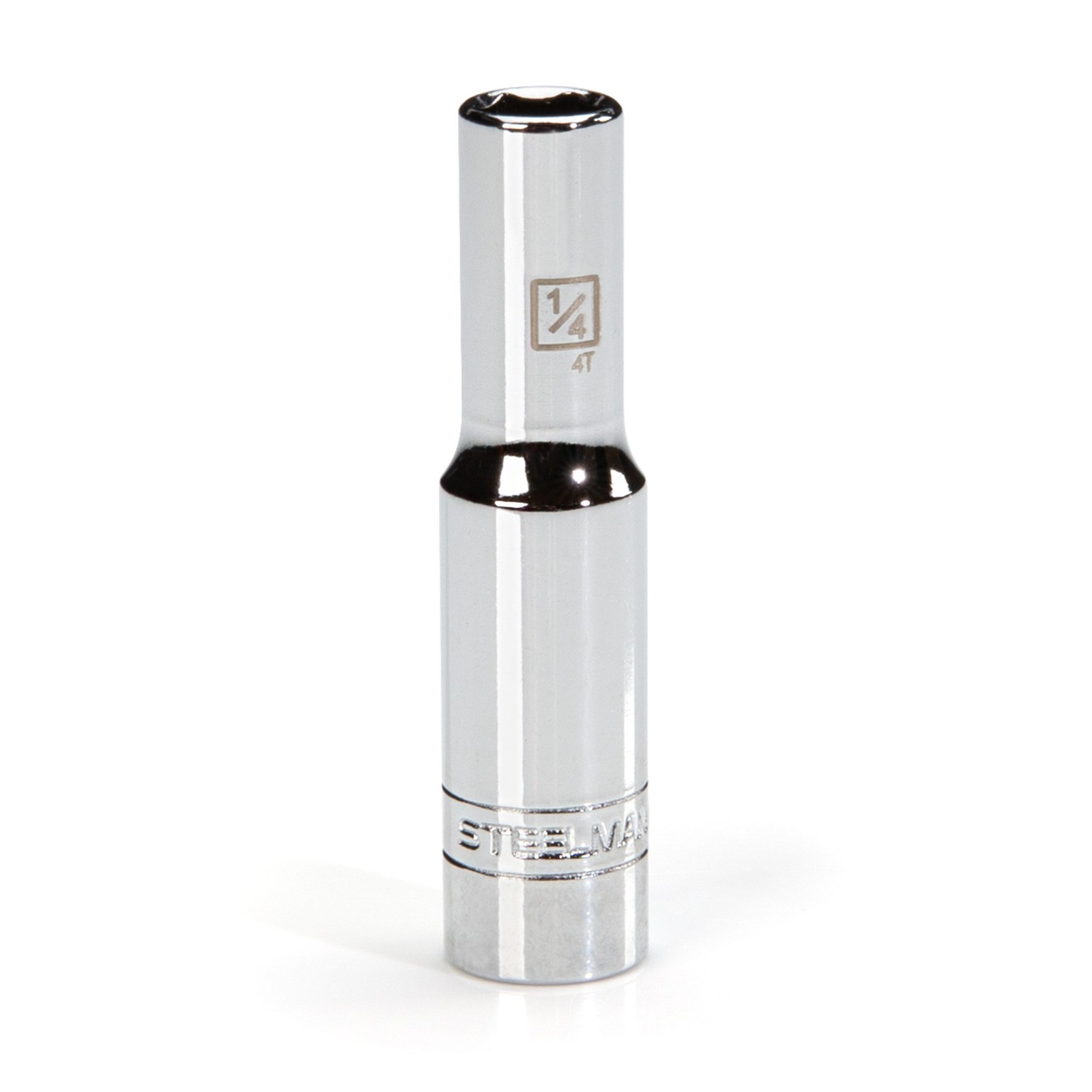 Steelman Pro 1/4-Inch Drive 1/4-Inch Deep 6-Point Socket, 78404