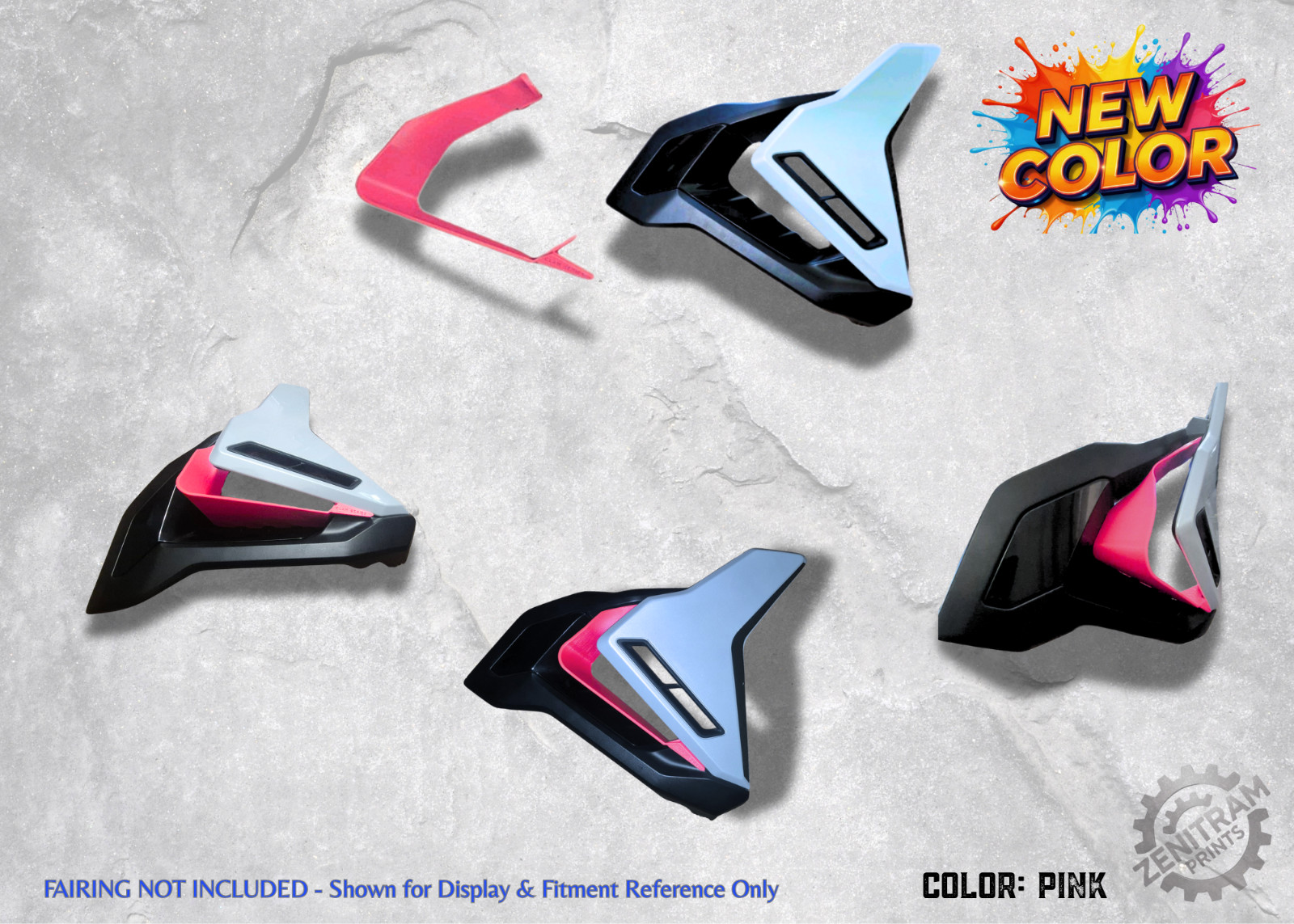 Claw Series Clip On Triumph Tiger 900 Air Deflectors- UK