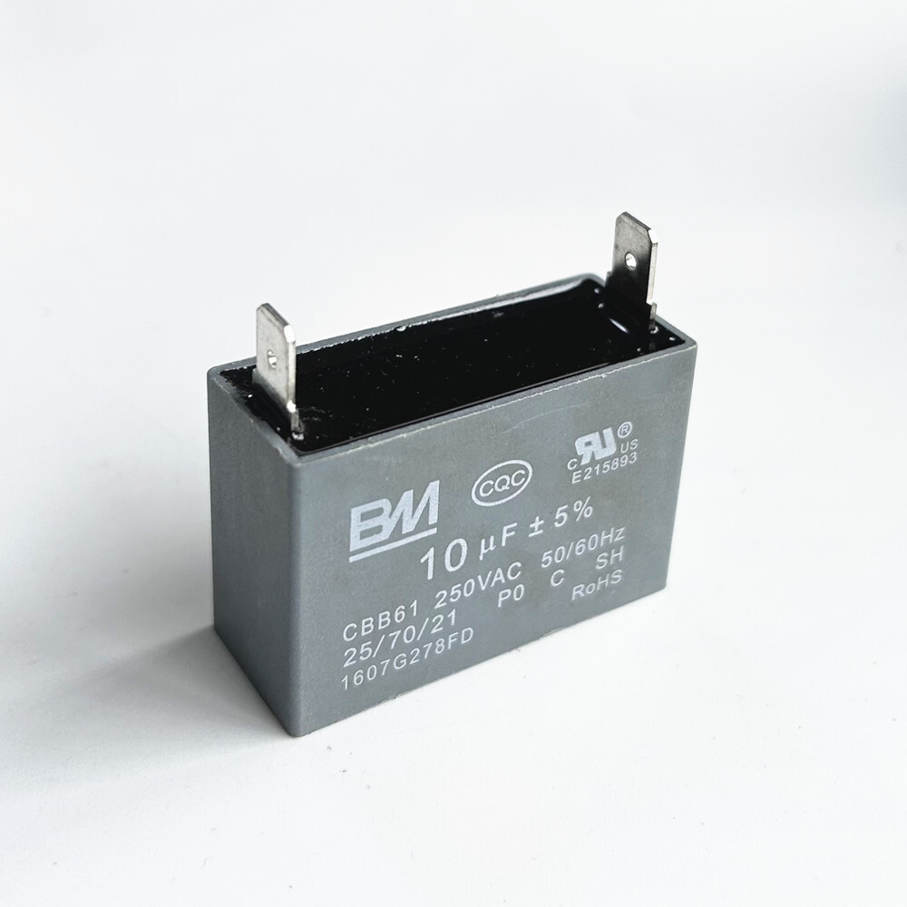 CBB61 250V 1.5/4/5/6/8/10/12/15/20/30/40/25 UF Fan Motor RUN Capacitor 2 PINS