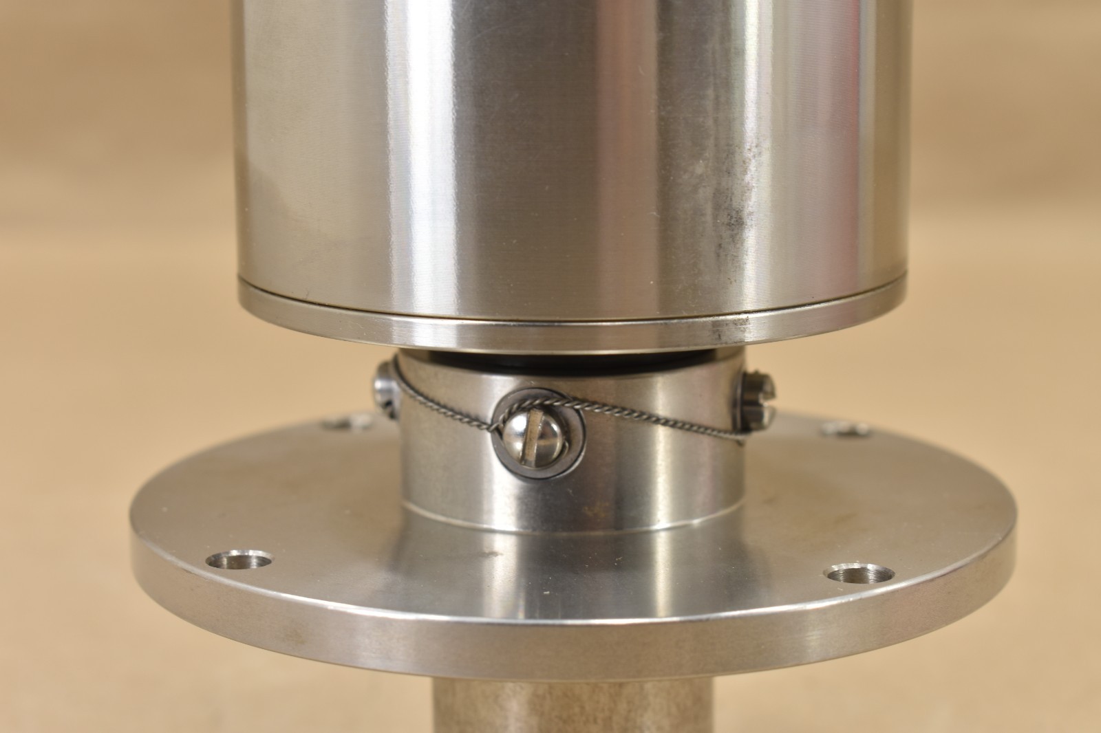 IEC Corporation FMS-30-011913, Stainless Steel Flange Mount Slip Ring, 1000 Vrms