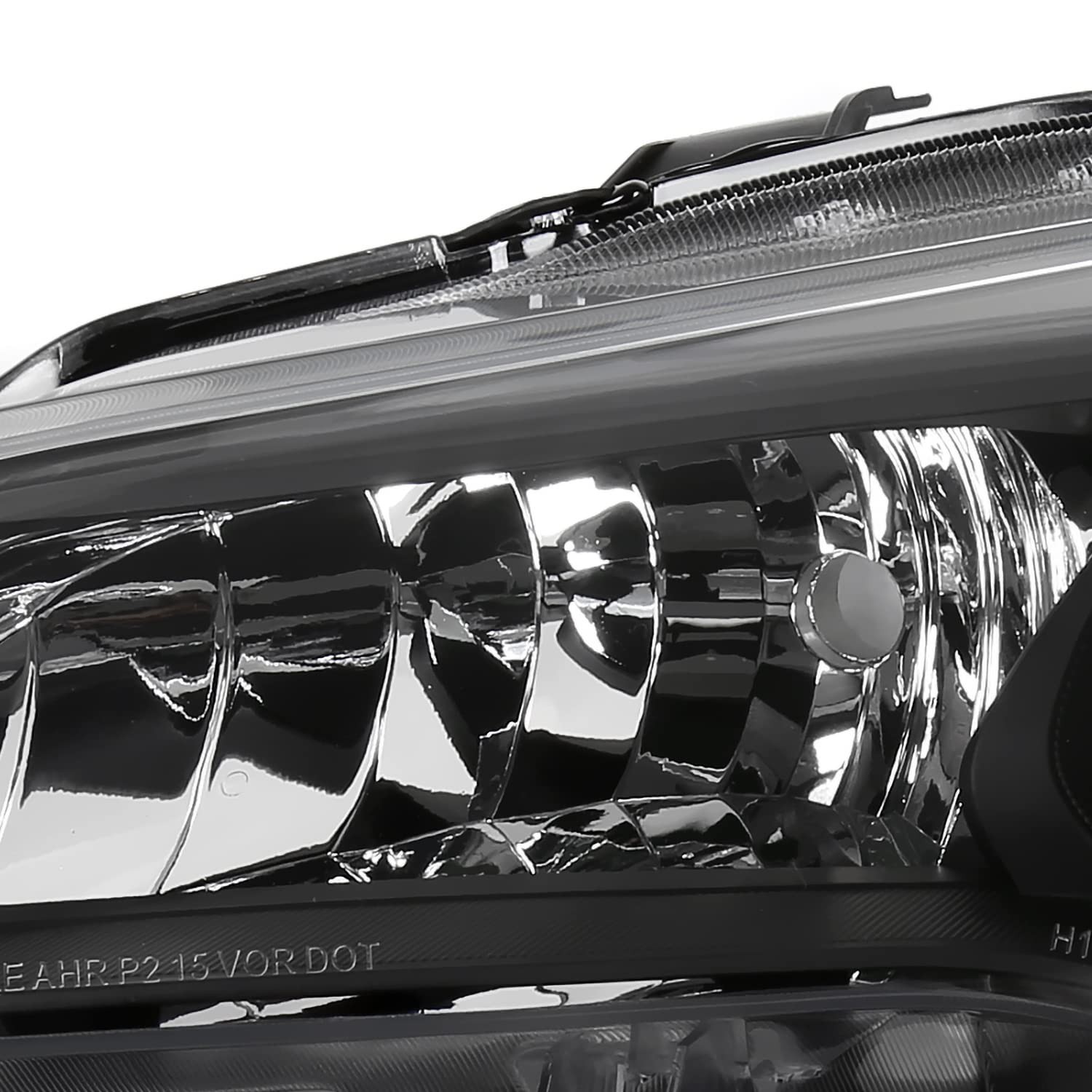 Black Projector Headlights for 2015-2017 Toyota Camry Pair Headlamps Assembly