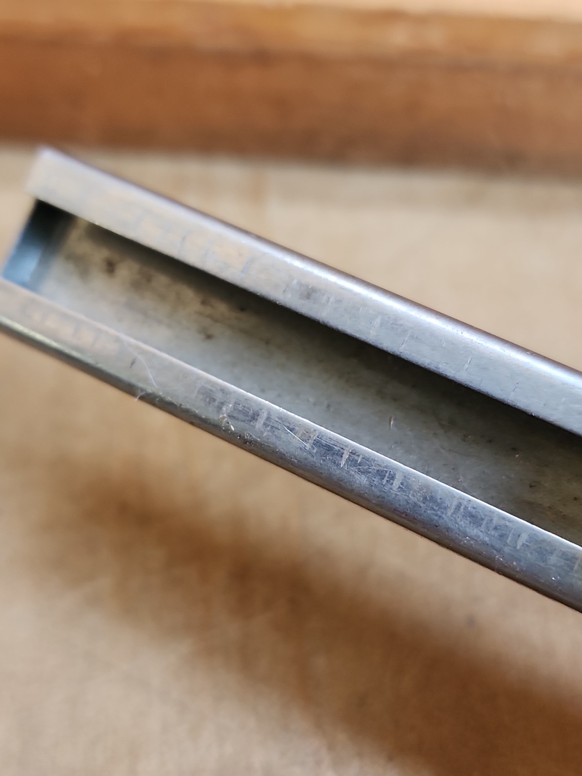 Vtg. Ace Hardware Pocket Flat Soapstone Holder Marking Tool for Metal Refillable
