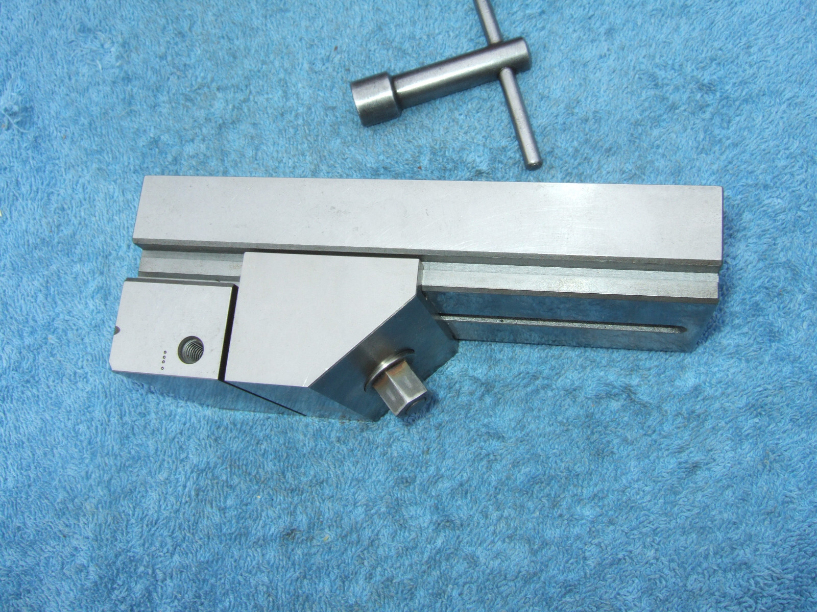 HERMANN SCHMIDT USED V0-4WOH GRIND VISE CASE&WRENCH TOOLMAKER MACHINIST INSPECT