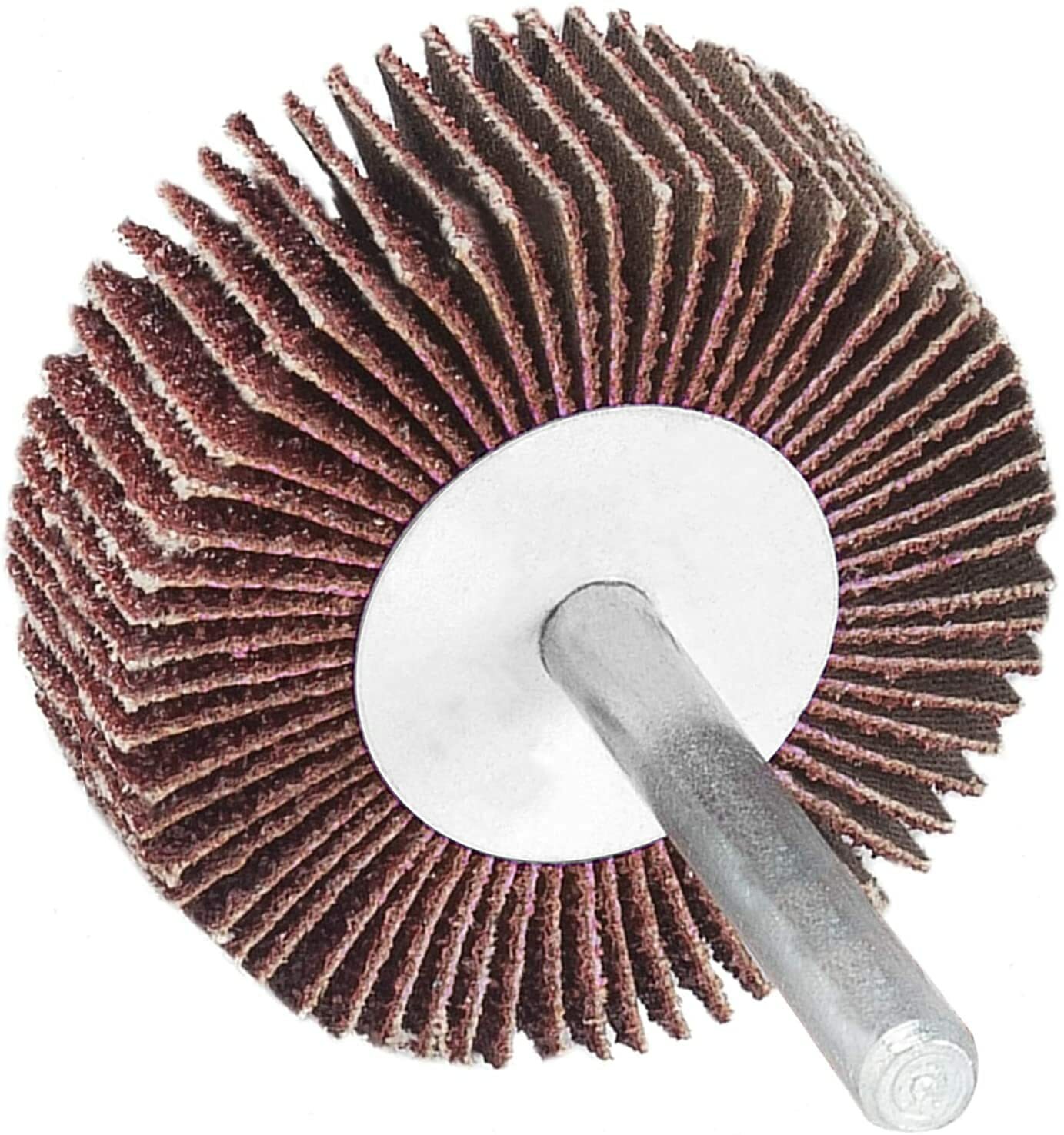 2x1x1/4″ Flap Wheel Sander for Drill Mounted Sanding Grinding 40 60 80 120 Grit