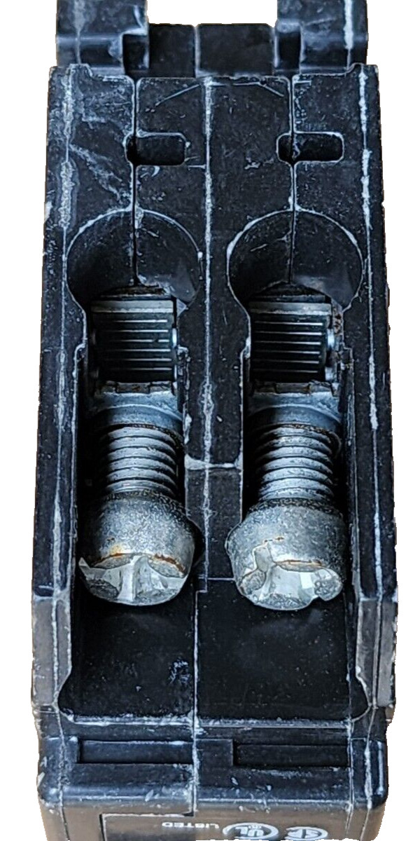 EATON BD2020, 1-Pole 20/20 Amp, 120/240Vac Plug-In Type, BRD & A Circuit Breaker