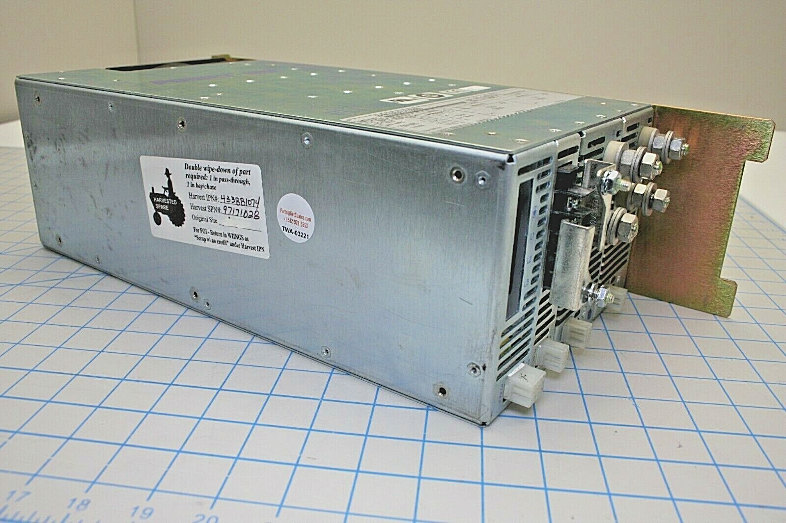 97171028 / POWER SUPPLY 230 V 20 A 230 VAC 12 V 135A 7 V 150A / POWER ONE