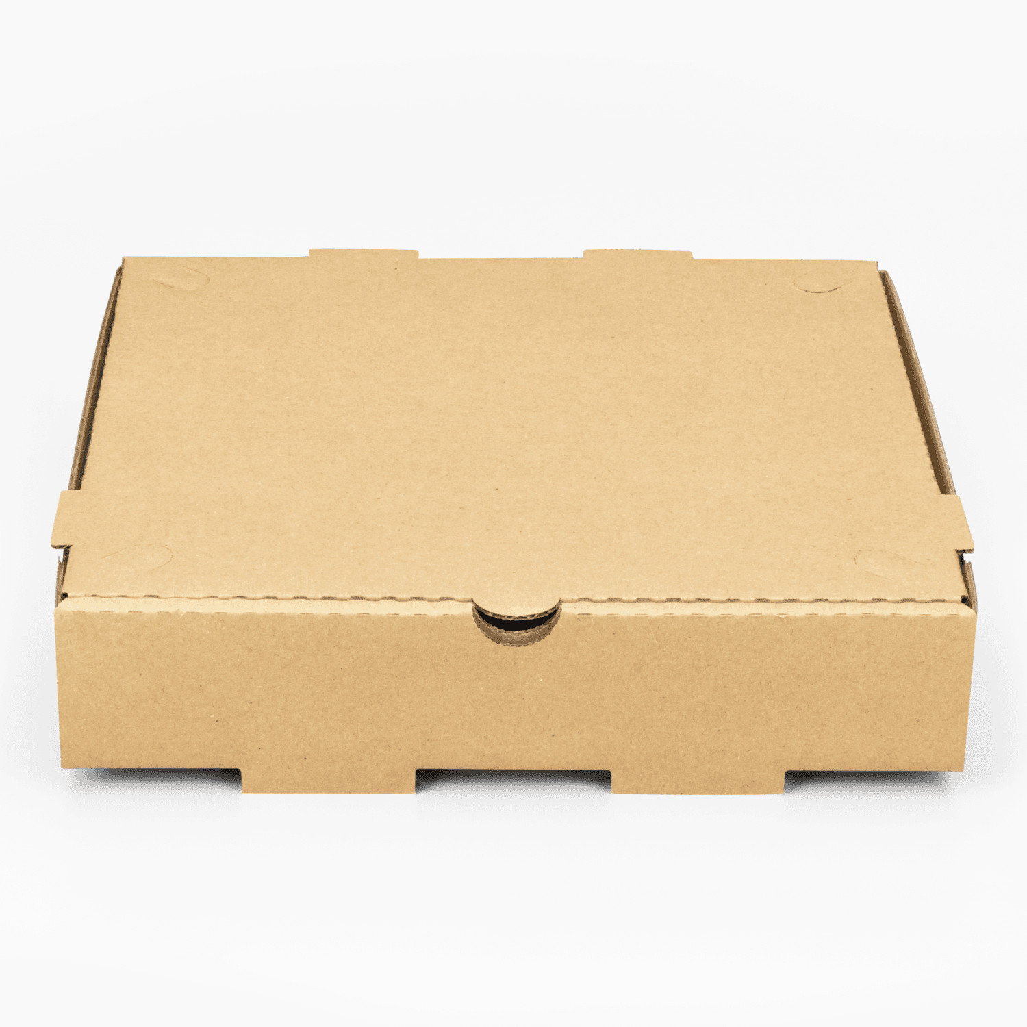 Karat Corrugated Pizza Box, 10”x10”x2”, Kraft – 50 pcs, FP-PBF10K
