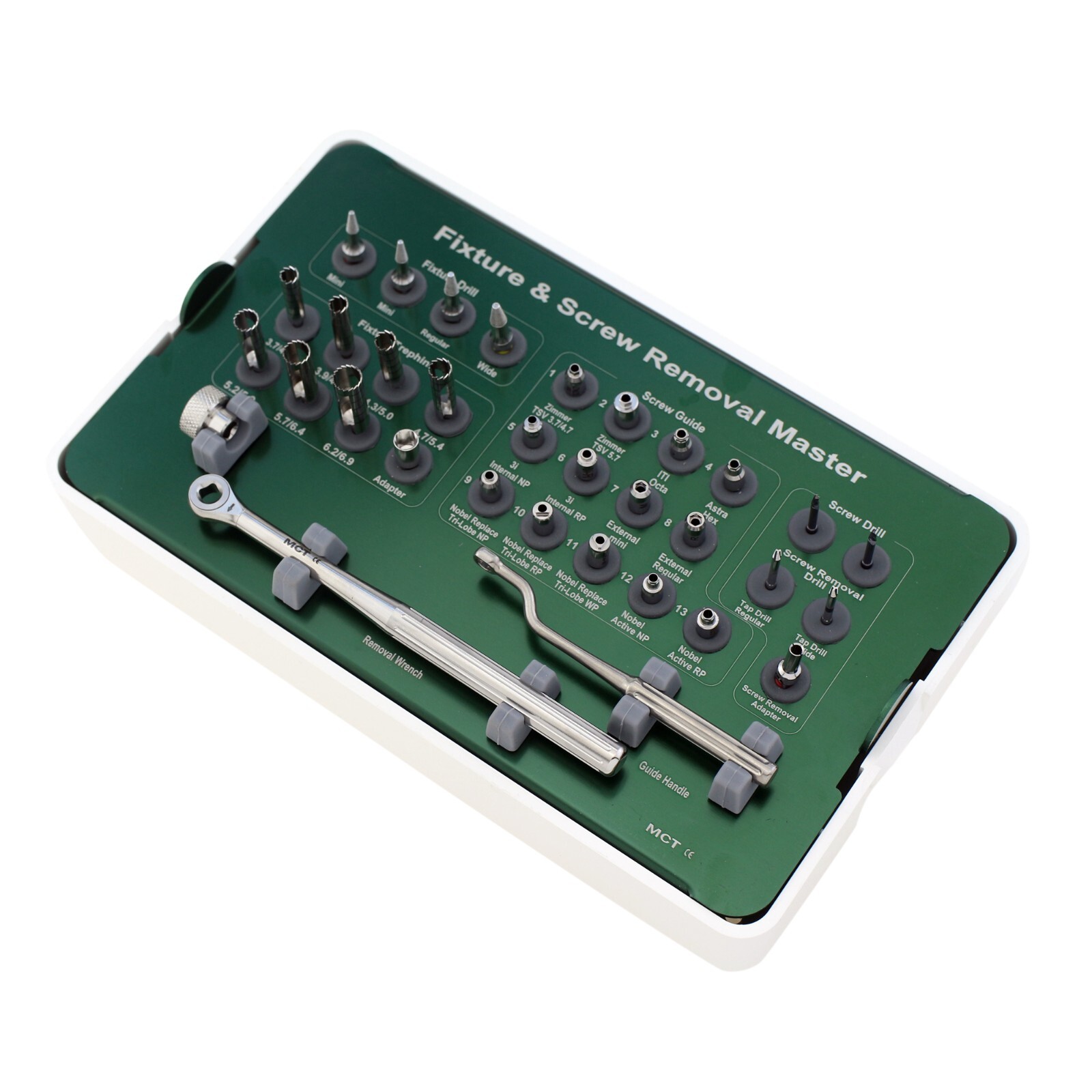 Salvin Implant Rescue Kit MCT FSRK-02 Implant Fixture & Fractured Screw Removal