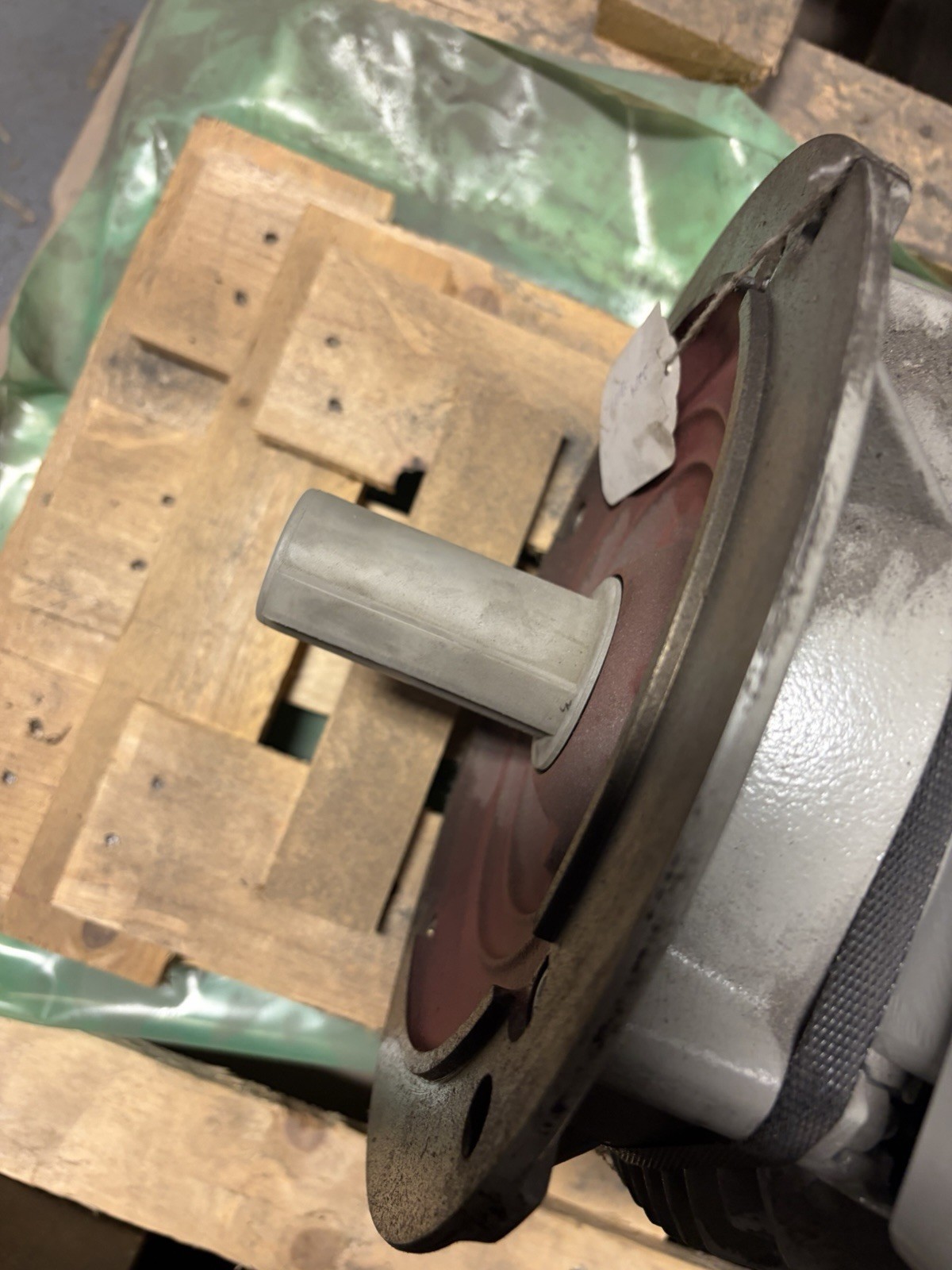 Siemens 1AV3132B 1LE10231CB222FF4-Z Brake Motor 10hp 1770rpm USED GOOD CONDITION