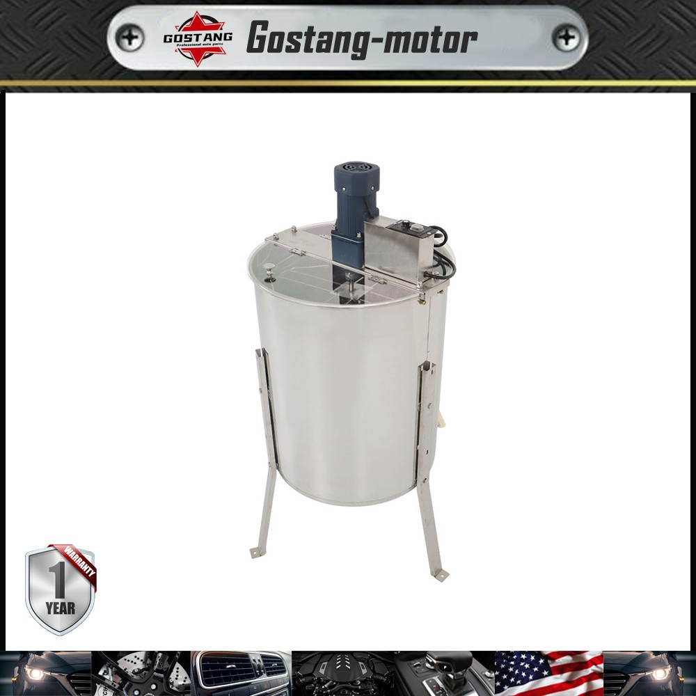 4/8 Frames Stainless Steel Electric Honey Extractor Beekeeping Equipment 140W