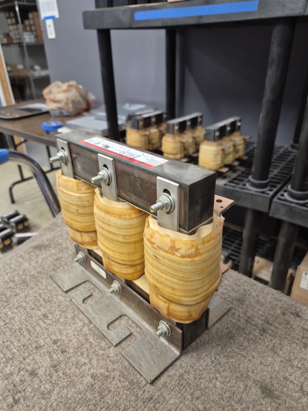 KDR Drive Reactor KDRH43L Motor Amps 125 3PH, 60HZ, 600V MAX, 125A MAX