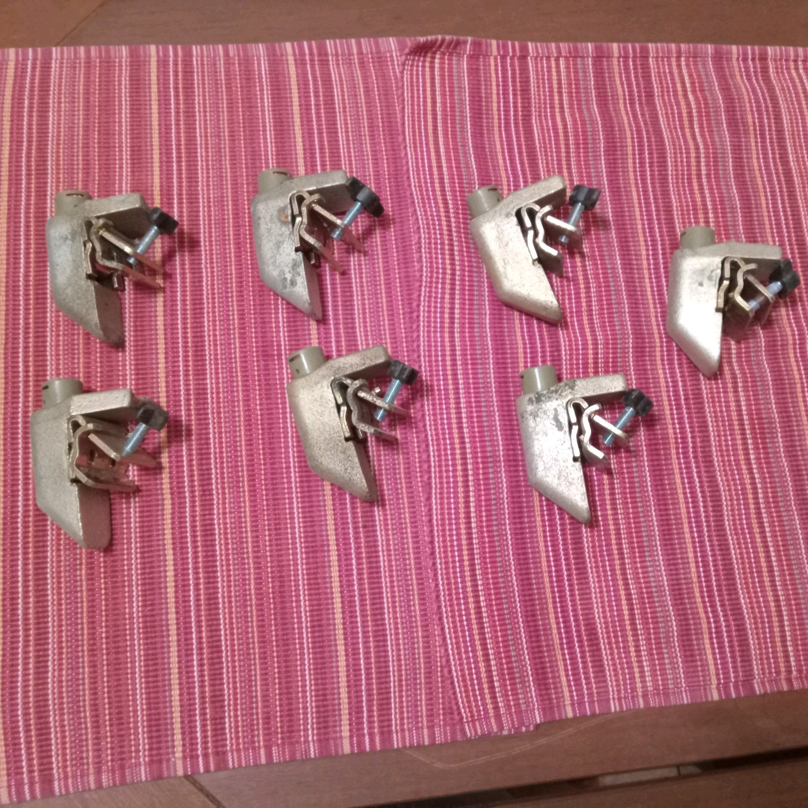 Inner-Tite Jiffy Lock Clamps Lot Of 7 Used