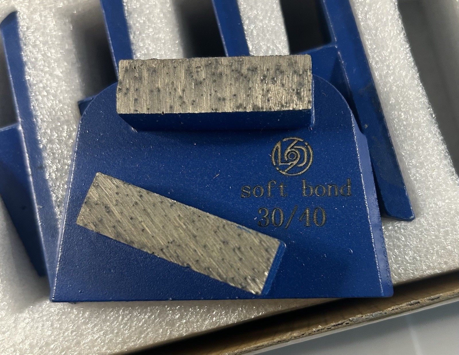 Lavina Style Diamond Grinding Shoes 30/40 Grit Soft Bond Concrete 9pc Set NEW