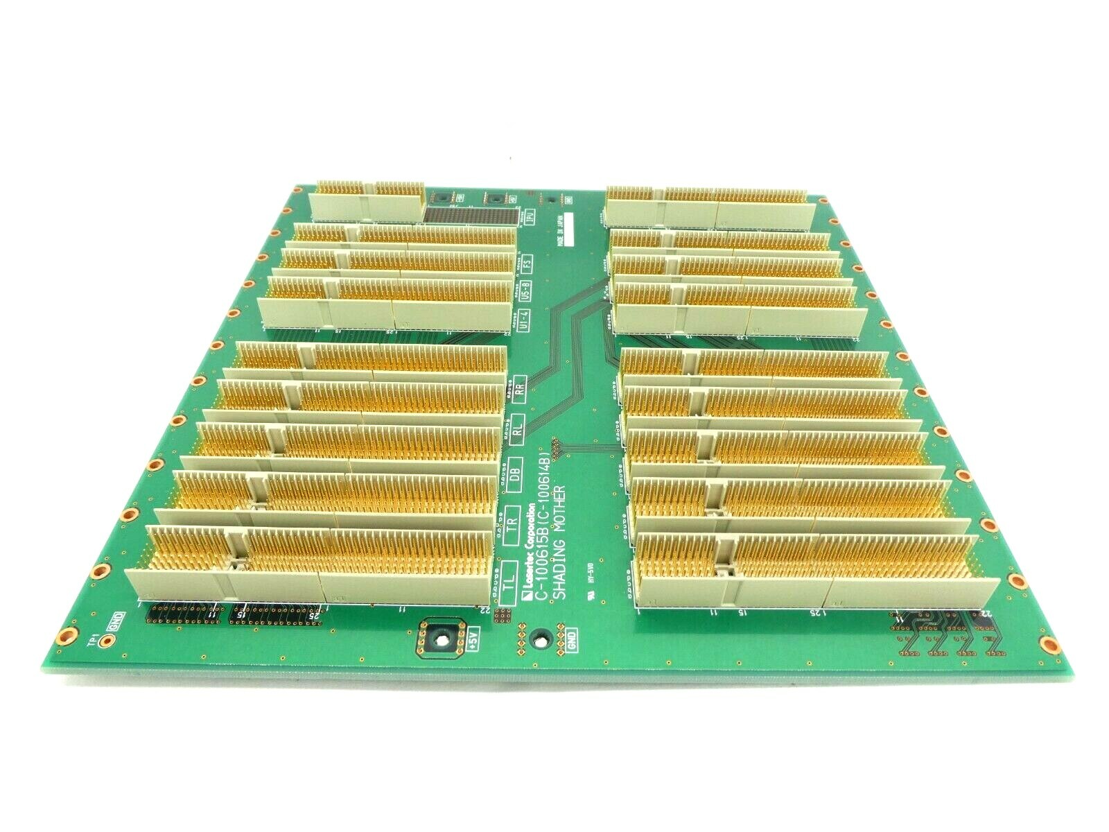 Lasertec C-100615B Backplane Board PCB SHADING MOTHER C-100614B Working Surplus