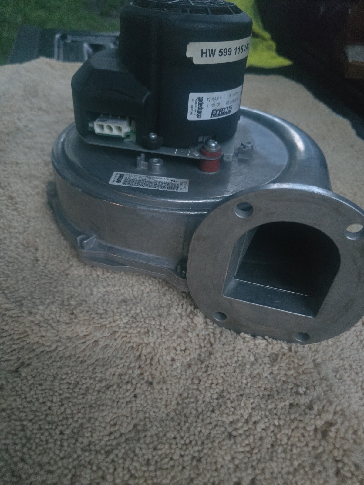 ebm-papst EC Centrifugal Blower Fan