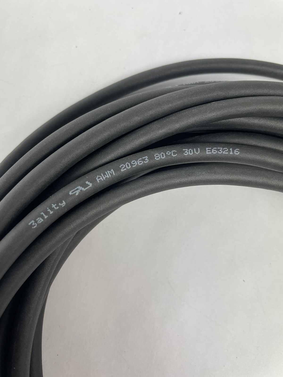 Lemo 10 pin FGG1B FGG.1B FGG Male to Male AWM20963 Multiconductor Cable 32′ ft