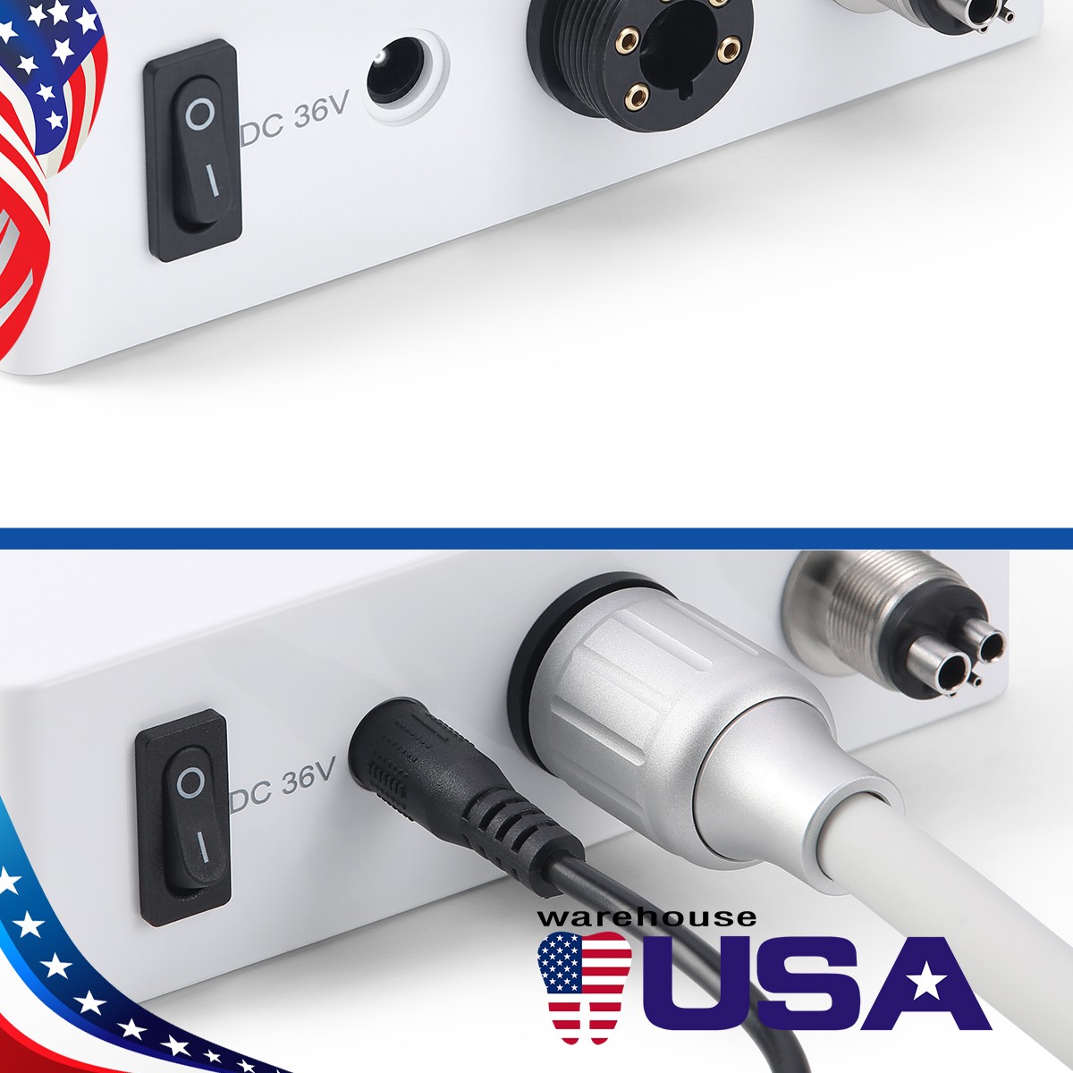 AZ Dental Electric LED Micromotor Brushless Micro Motor/ 1:1/1:5 /16:1 Handpiece