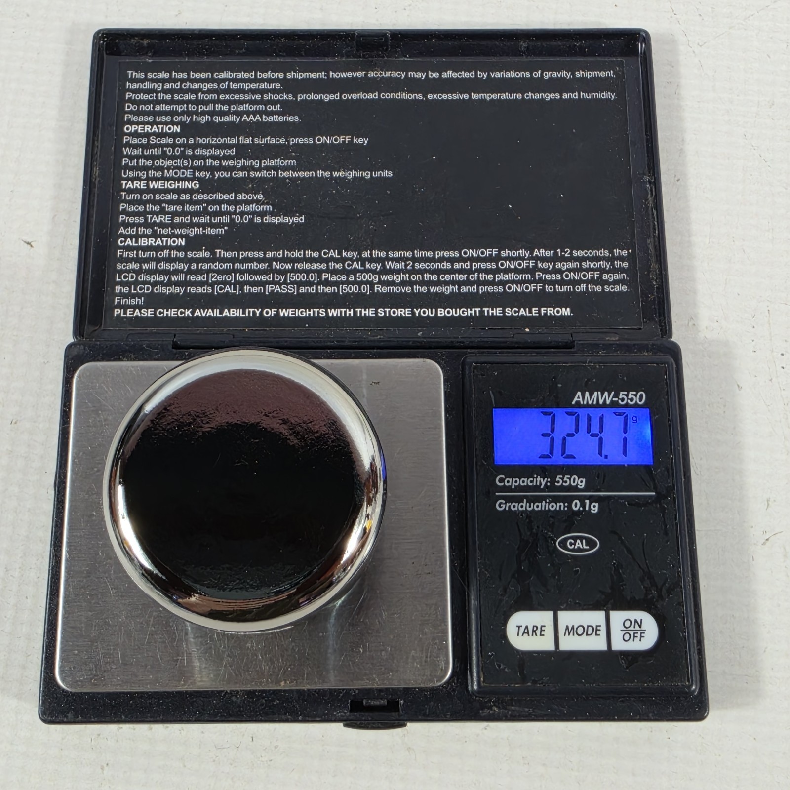 Detector Grade High Purity Germanium Crystal HPGe (LOT OF 5) EG&G Kevex 0.7073Kg