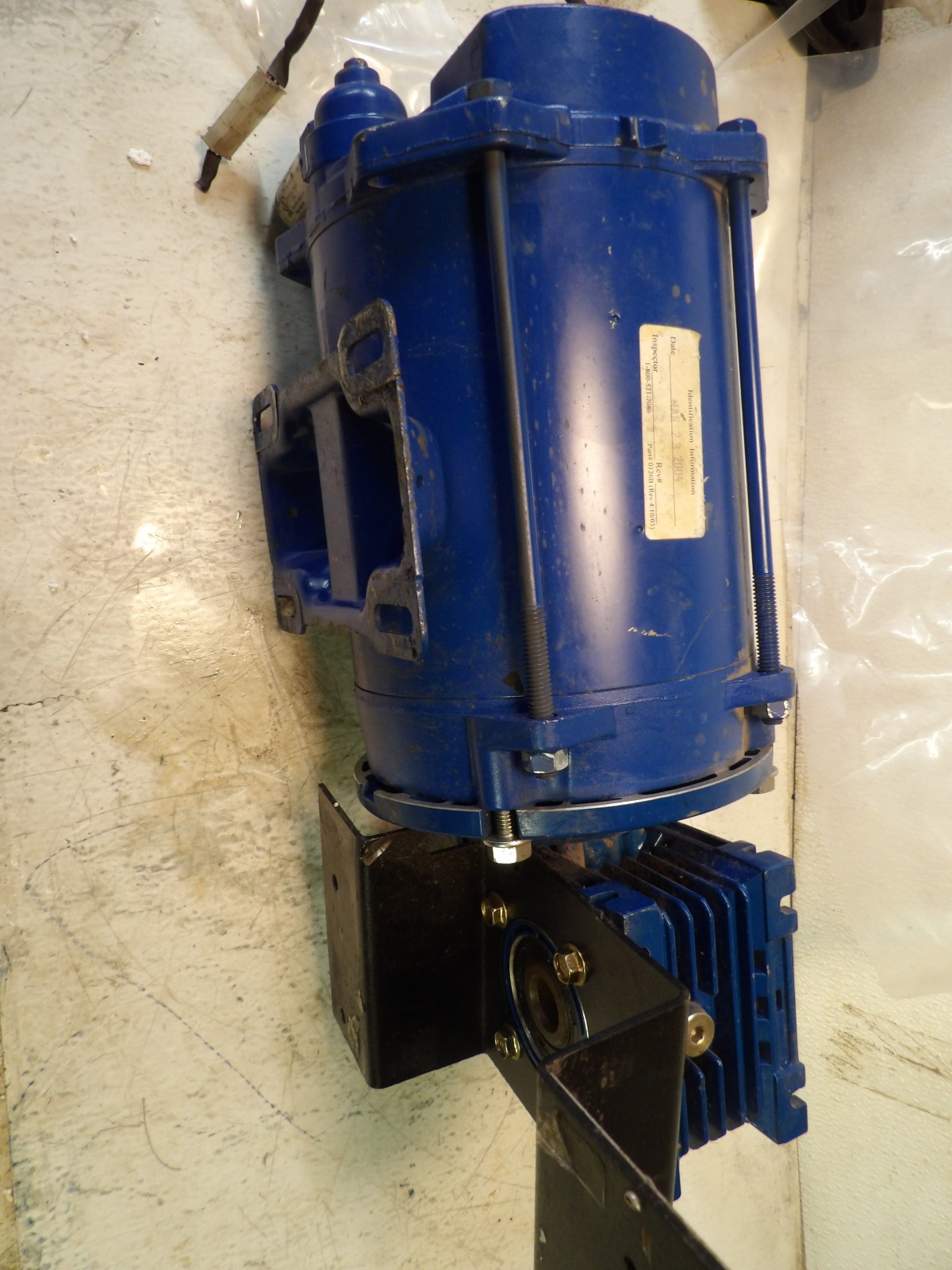 Dedoes Industries Paint Shaker 1/2HP Motor, Reducer Gear