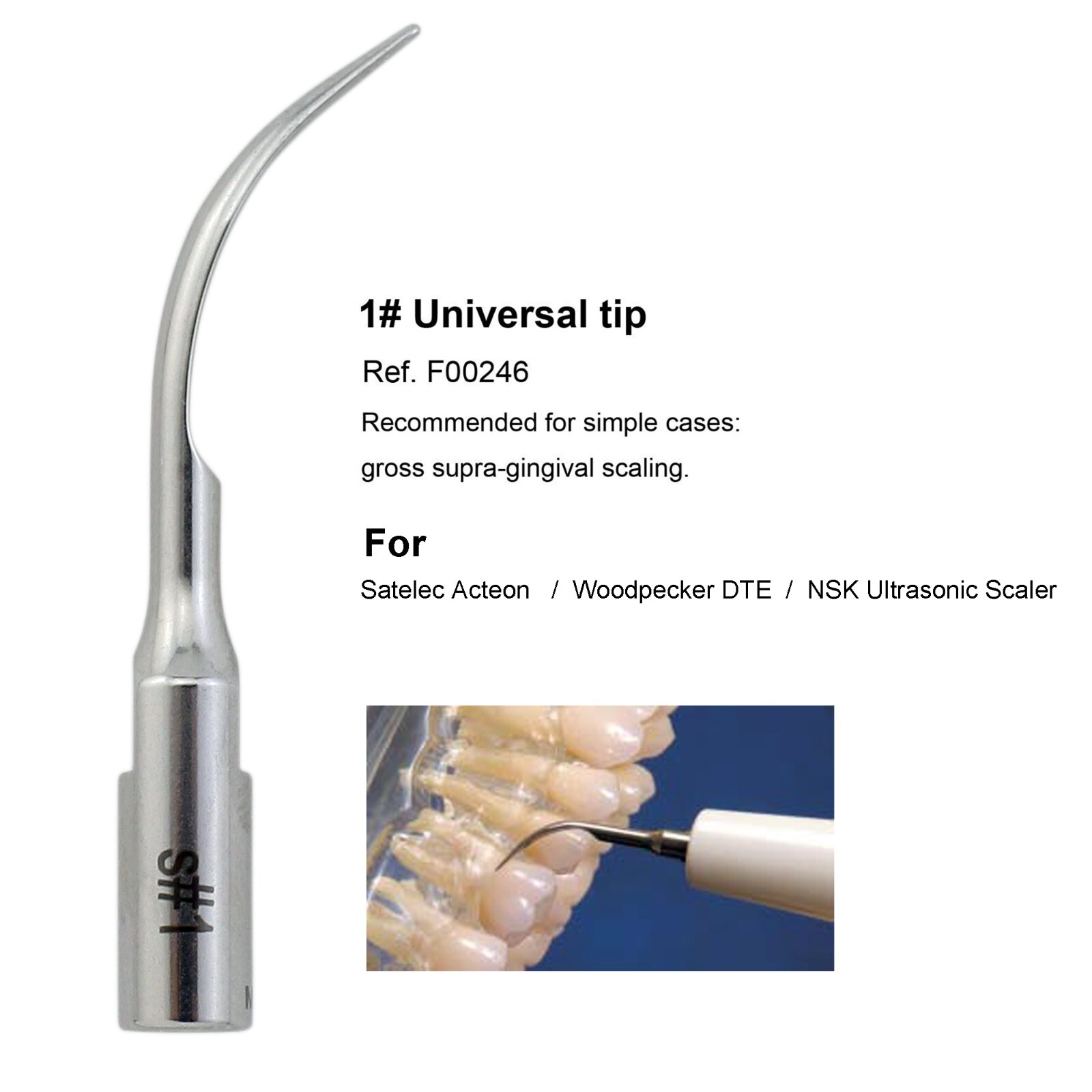 Dental Ultrasonic Scaler Handpiece P5 Newtron Slim B.LED For Satelec ACTEON Tips