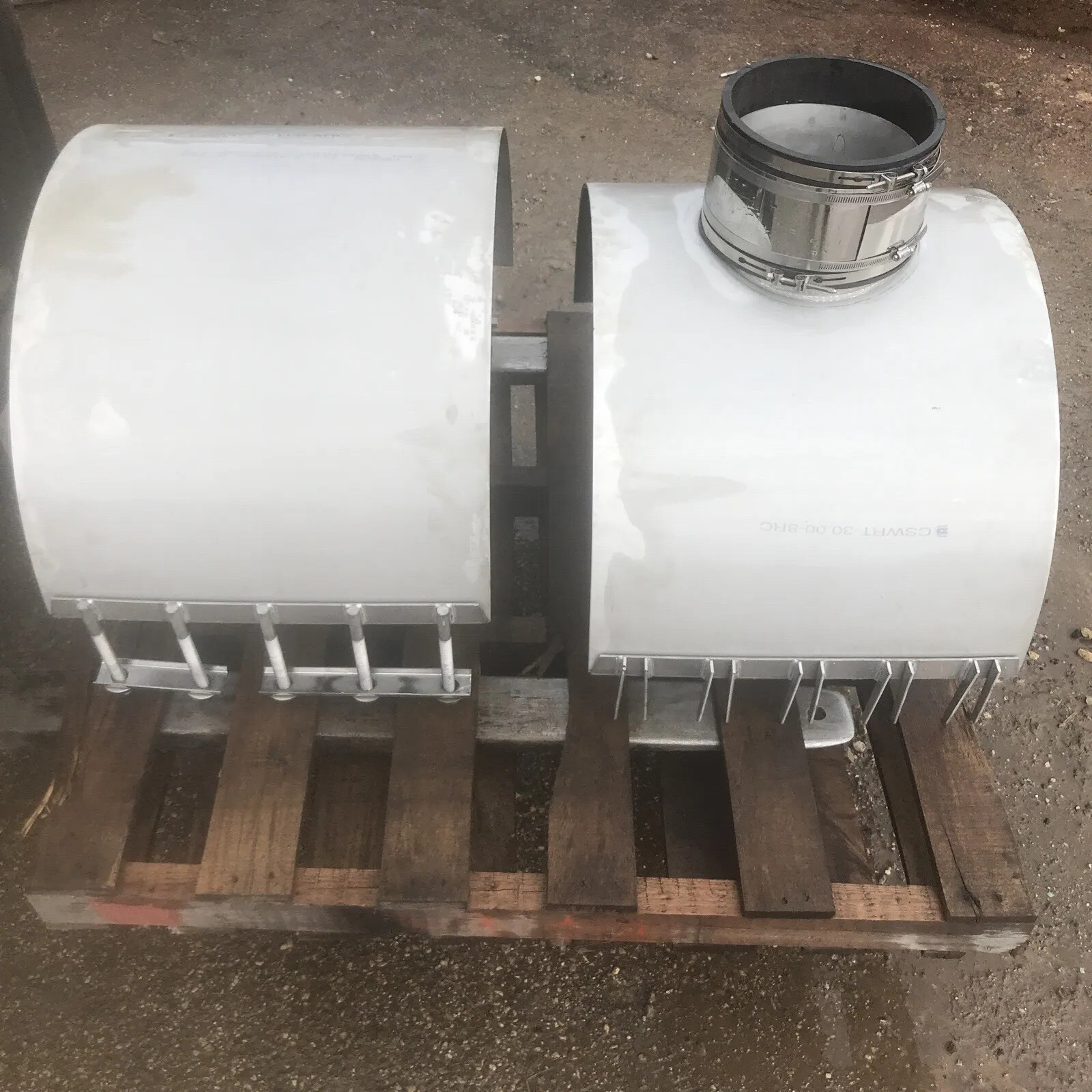 CASCADE WATERWORKS SEWER SADDLE CSWRT-30.00-08RC 30” x 8” w NON SHEAR CPLG 30.00