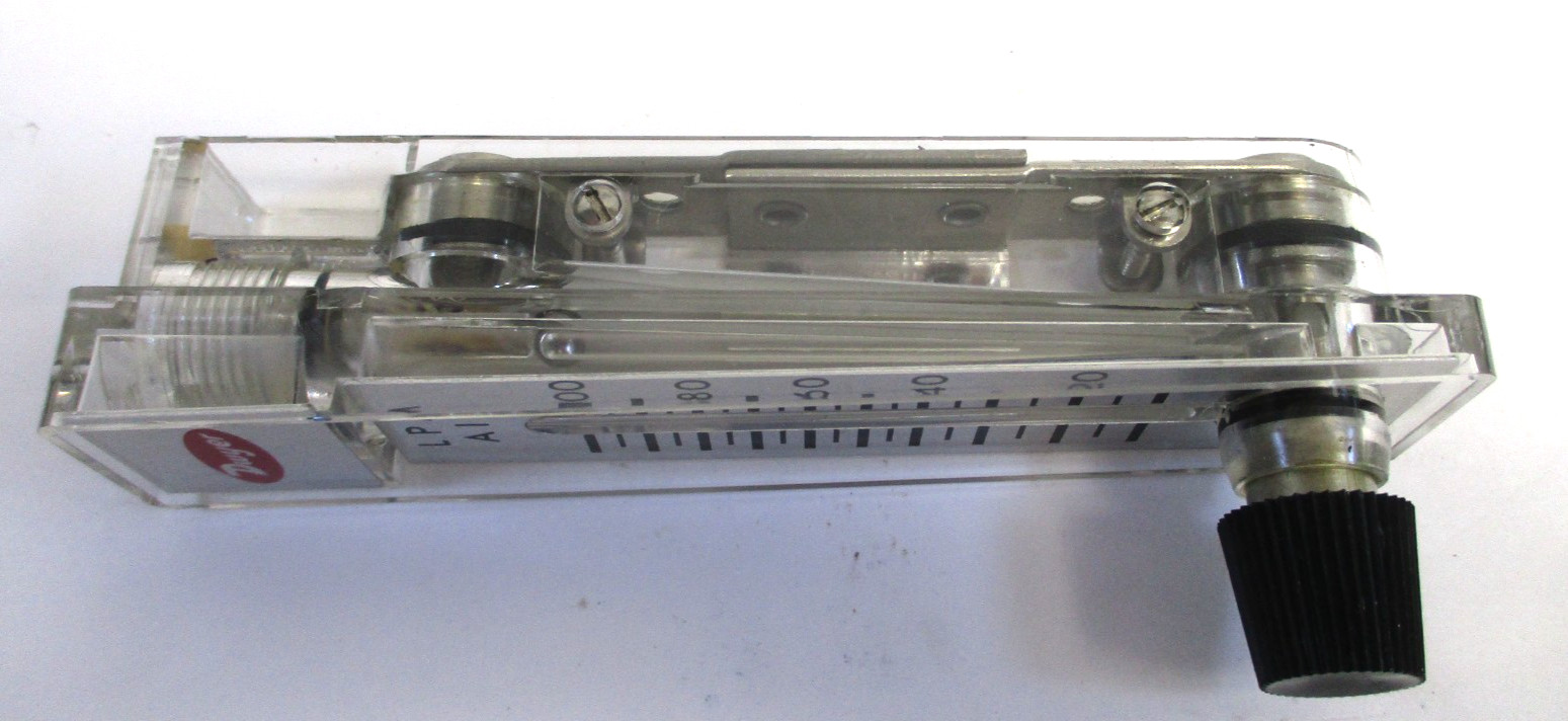 DWYER, RMA-25-SSV, RATE MASTER FLOW METER, 0-100 LPM-AIR , SURPLUS