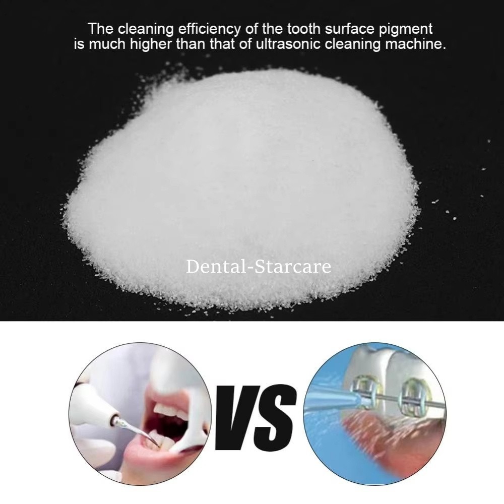 Dental Cleaning Powder Prophy Mate Air jet Polisher Cleaning Powder 1Bottle 130g