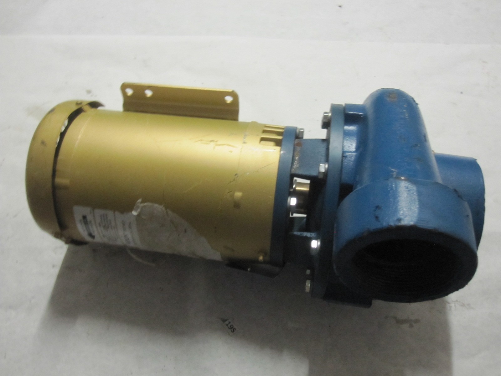 Scot Pump 56F SF 3 x 3 Imp D 5.75 IN 2HP TEFC 1750 PRM 3/60/230/460V Centrifugal