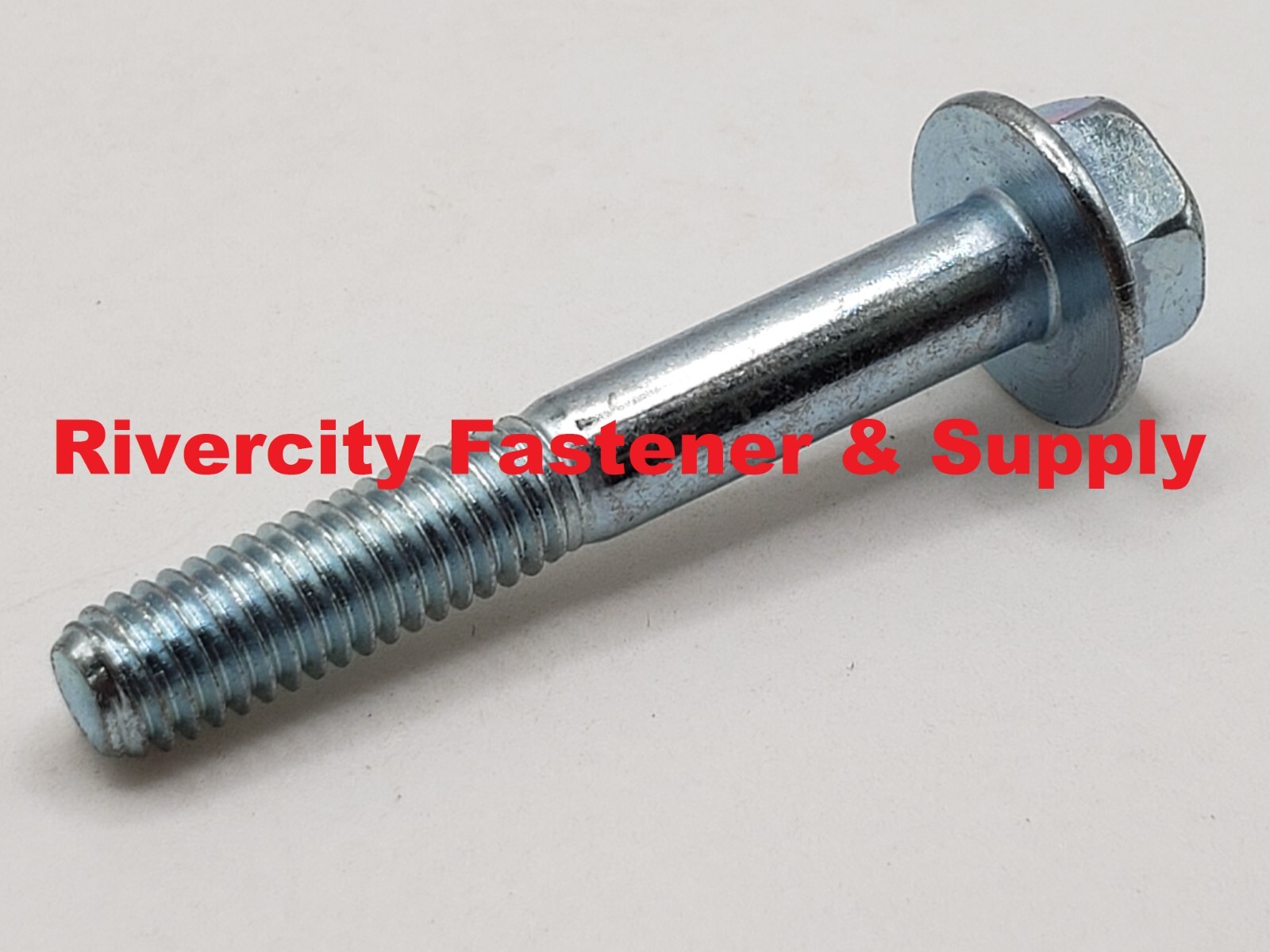M6-1.0×40 Flange Bolts 6mm x 1.0 x 40mm Grade 10.9 Steel Screws M6x1.0 x 40