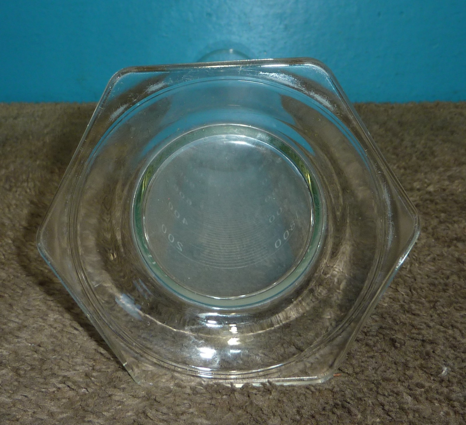 Pyrex No. 3023 2000mL Glass Graduated Cylinder Very Good Condition