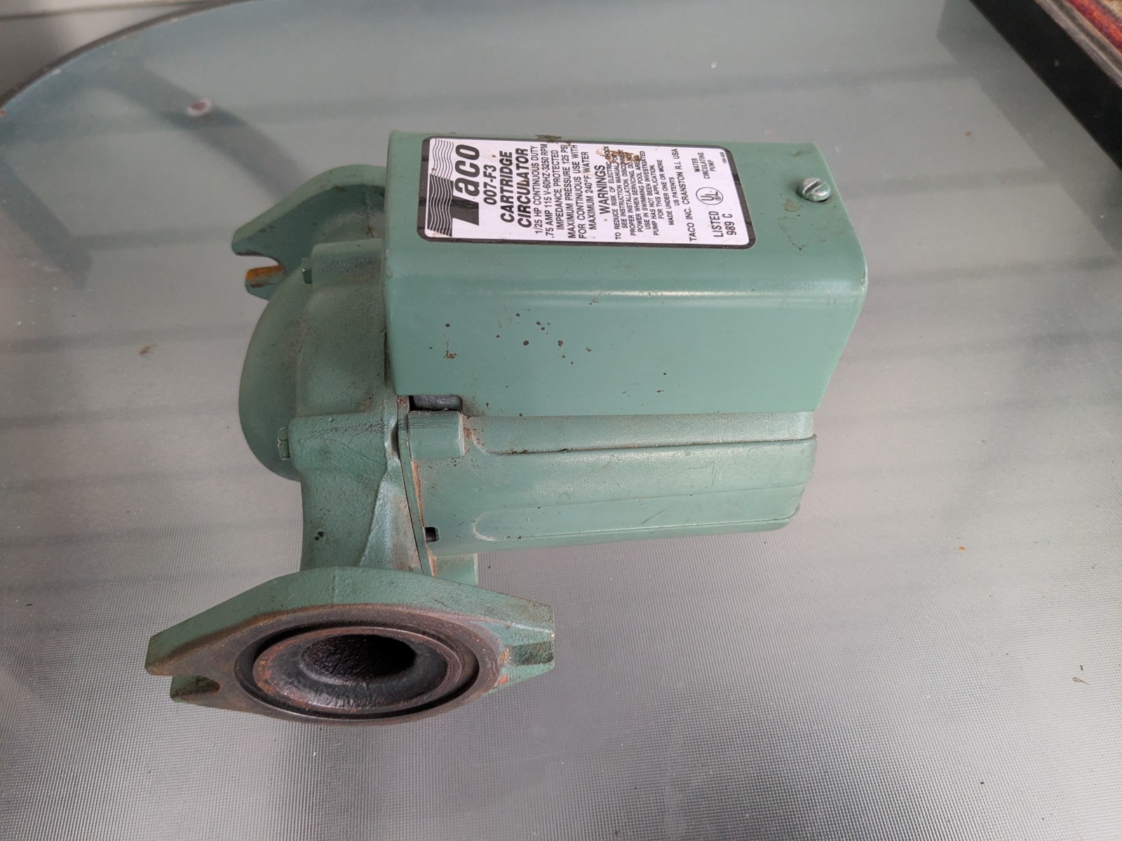 Taco 007-F3 Circulator Pump Used Tested Lot AB