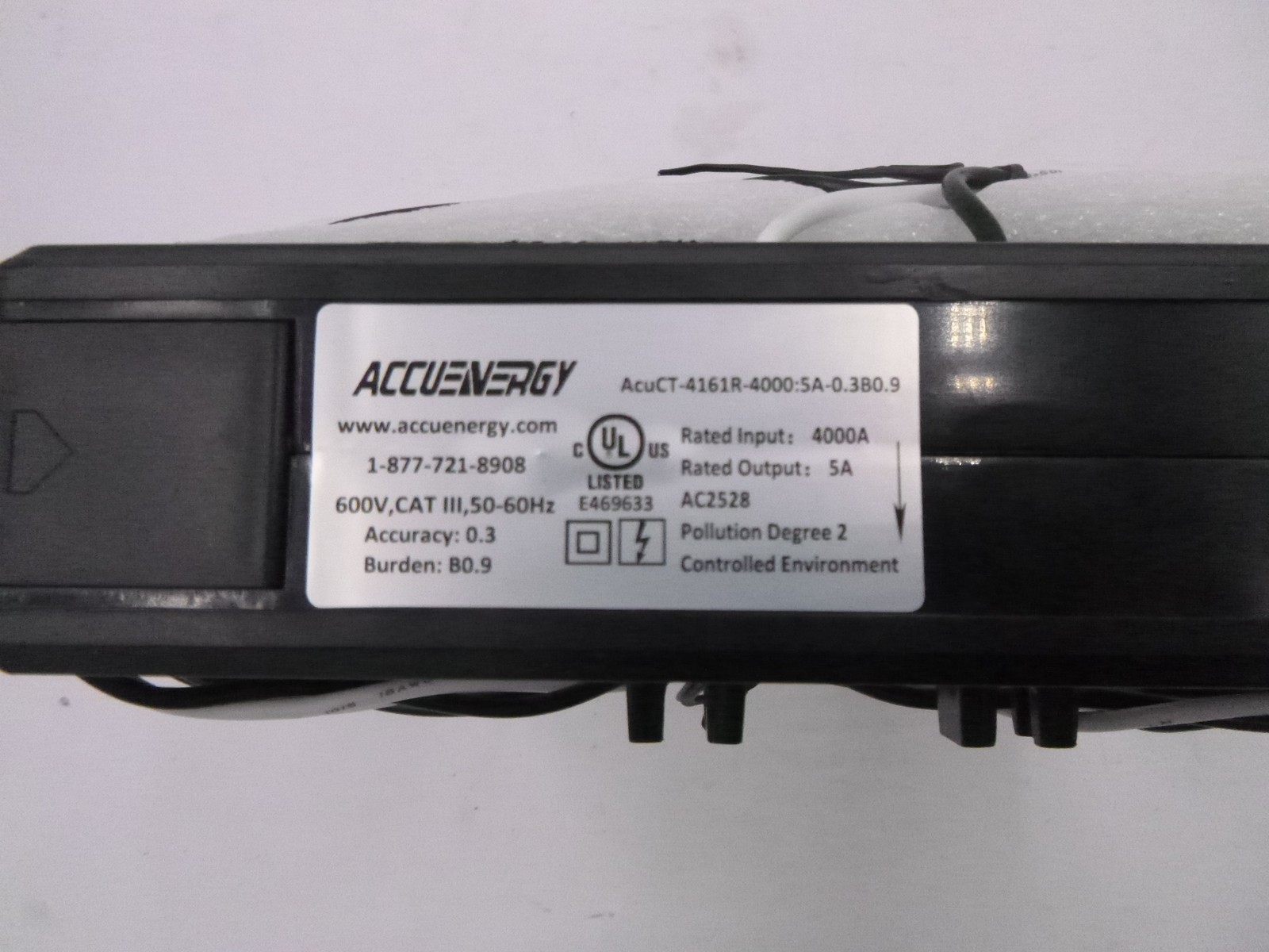 Accuenergy AcuCT-4161R-4000:5A Split Core Current Transformer SEE DESC