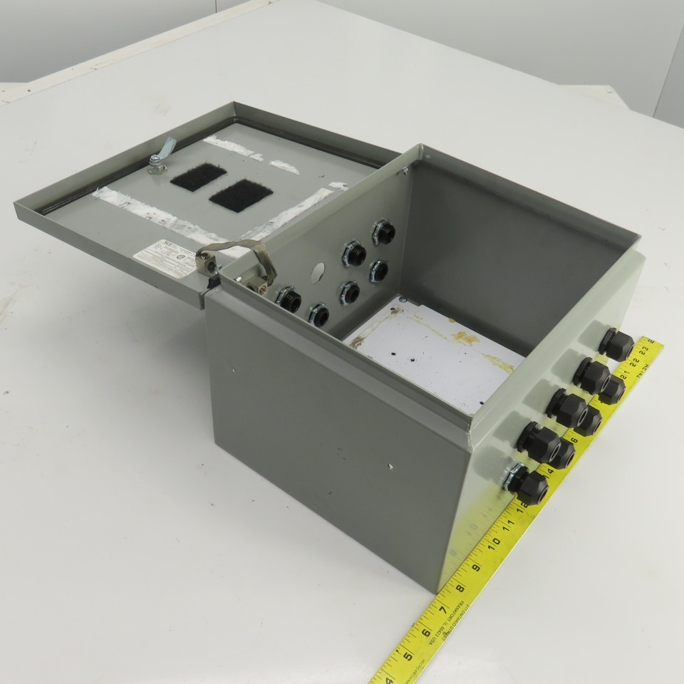 Saginaw Control SCE-12108BELJ 12″ x 10″ x 8″ Electrical Enclosure W/Backplate