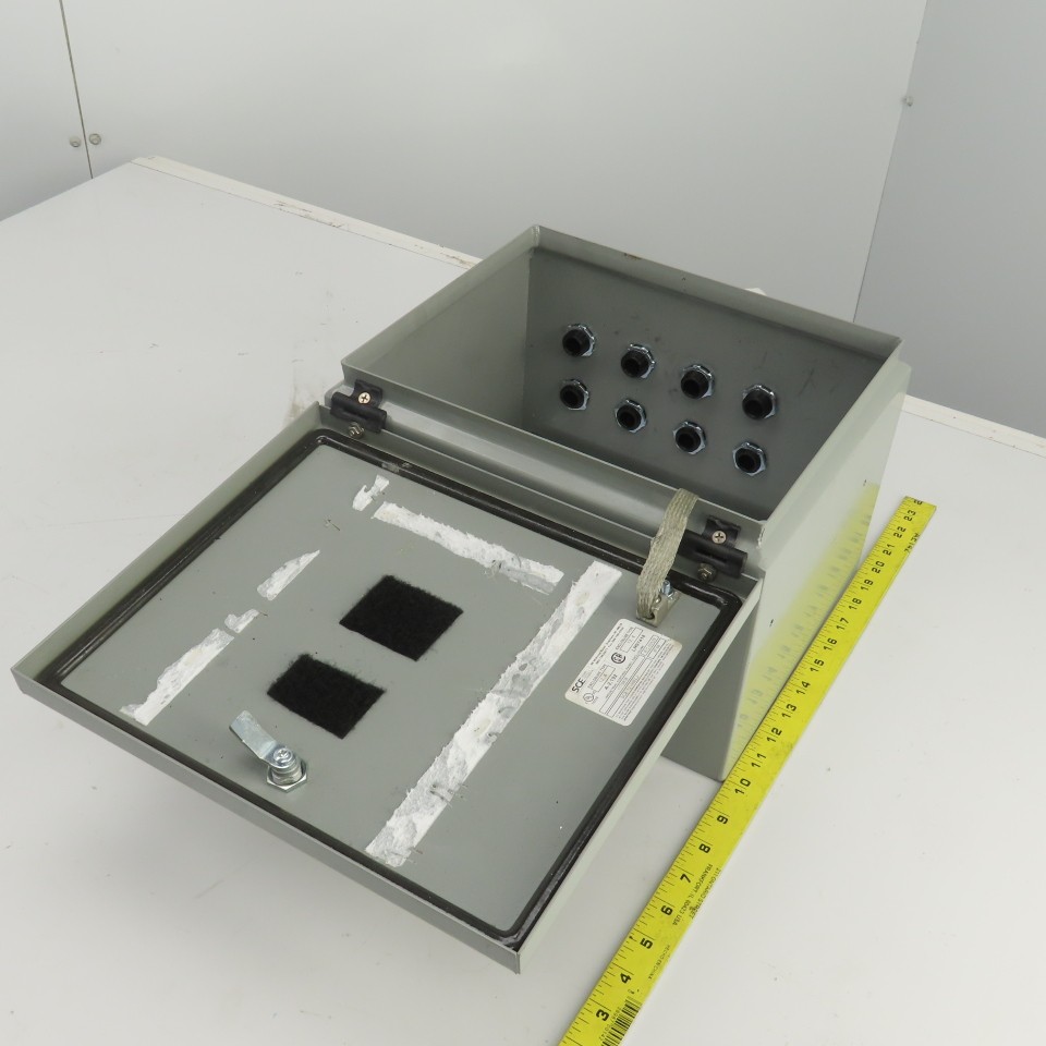 Saginaw Control SCE-12108BELJ 12″ x 10″ x 8″ Electrical Enclosure W/Backplate