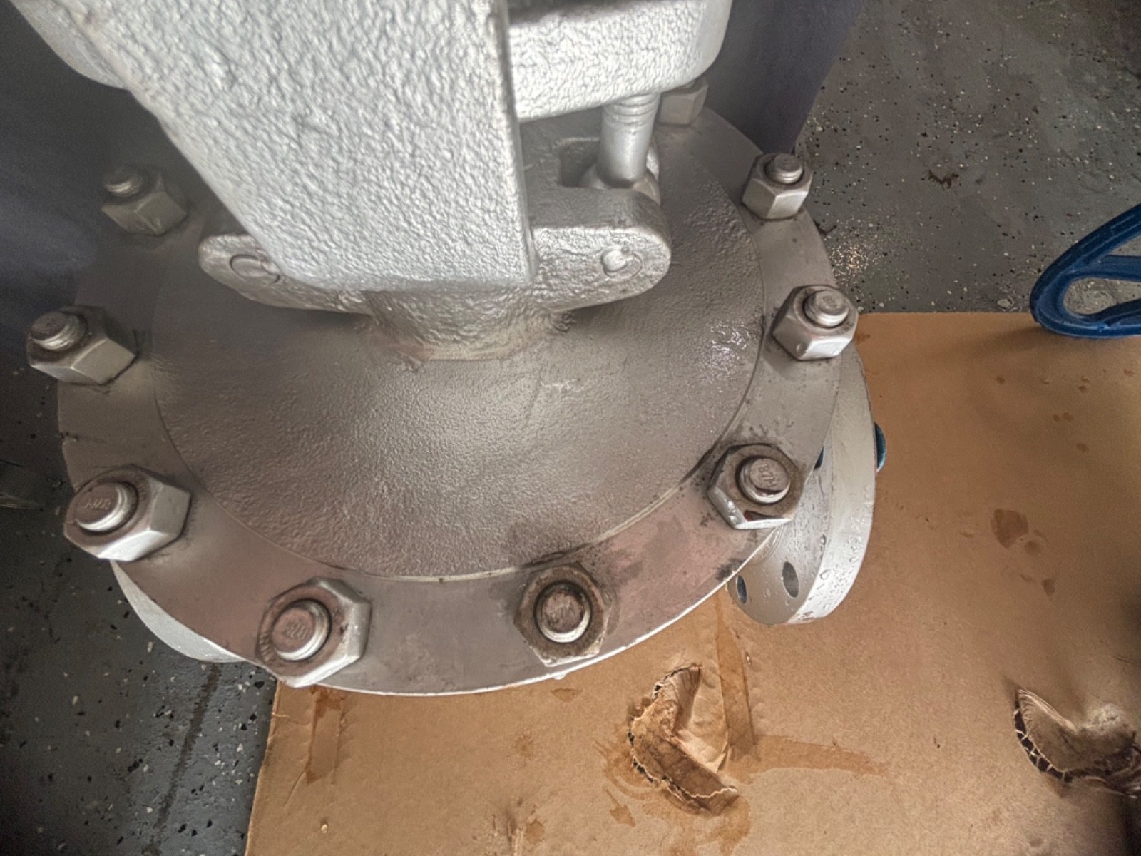 Sharpe WCB Globe Valve 6” 150# Flange Fig #45114 Stellite Seat (NEW) open box