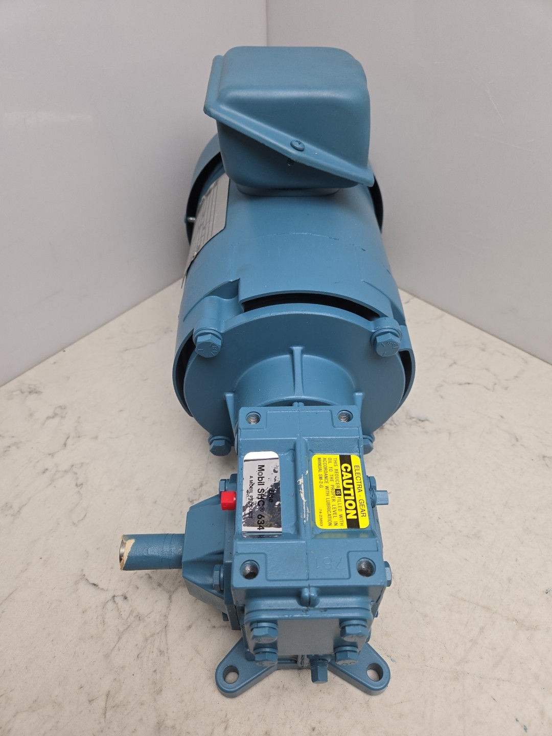 Electra Gear 1/4Hp Gearmotor 3Ph 1750Rpm 460V Gear Reducer CK25GTC-13AL SC520RN